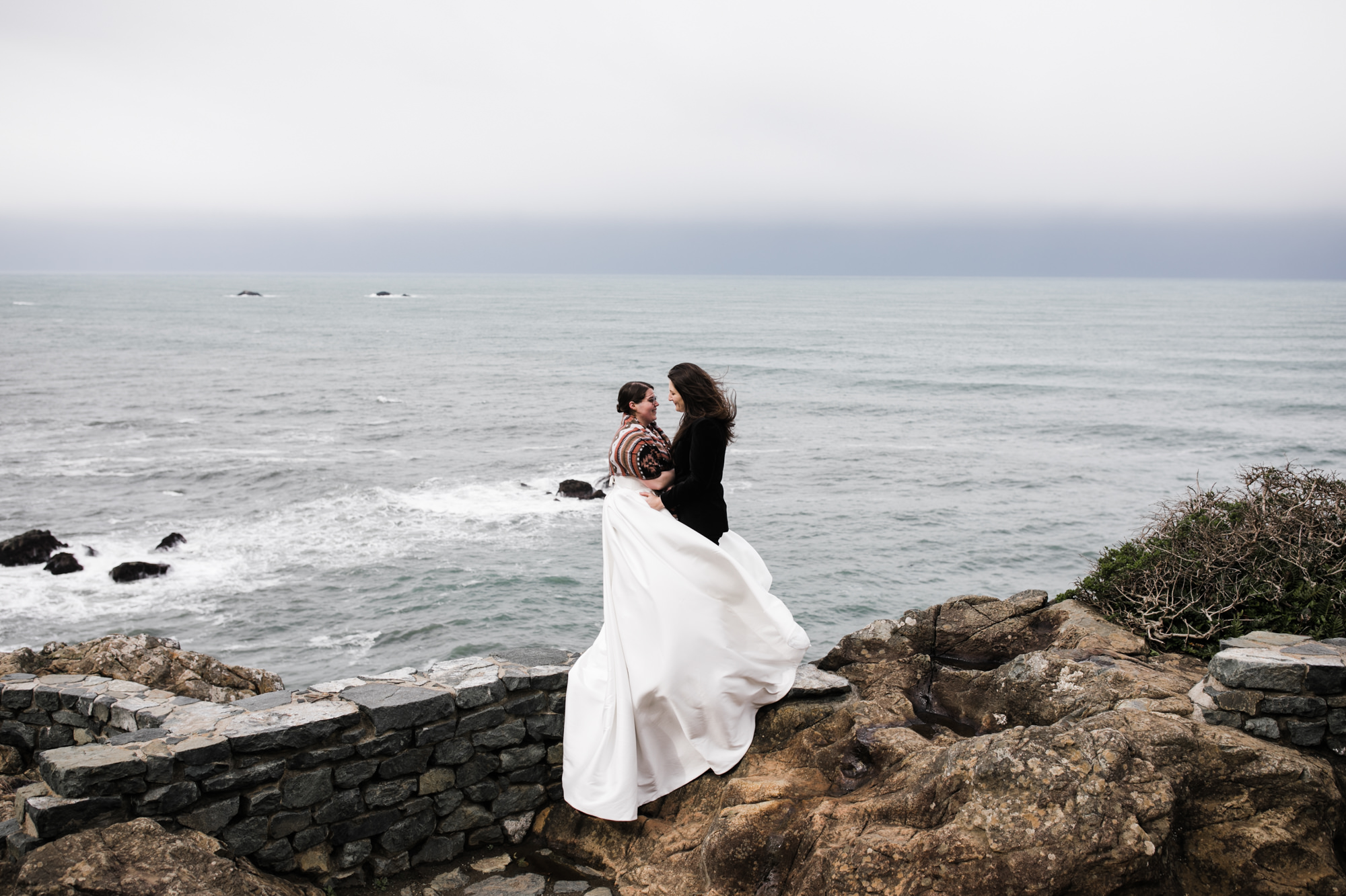 elopement in patrick's point state park california