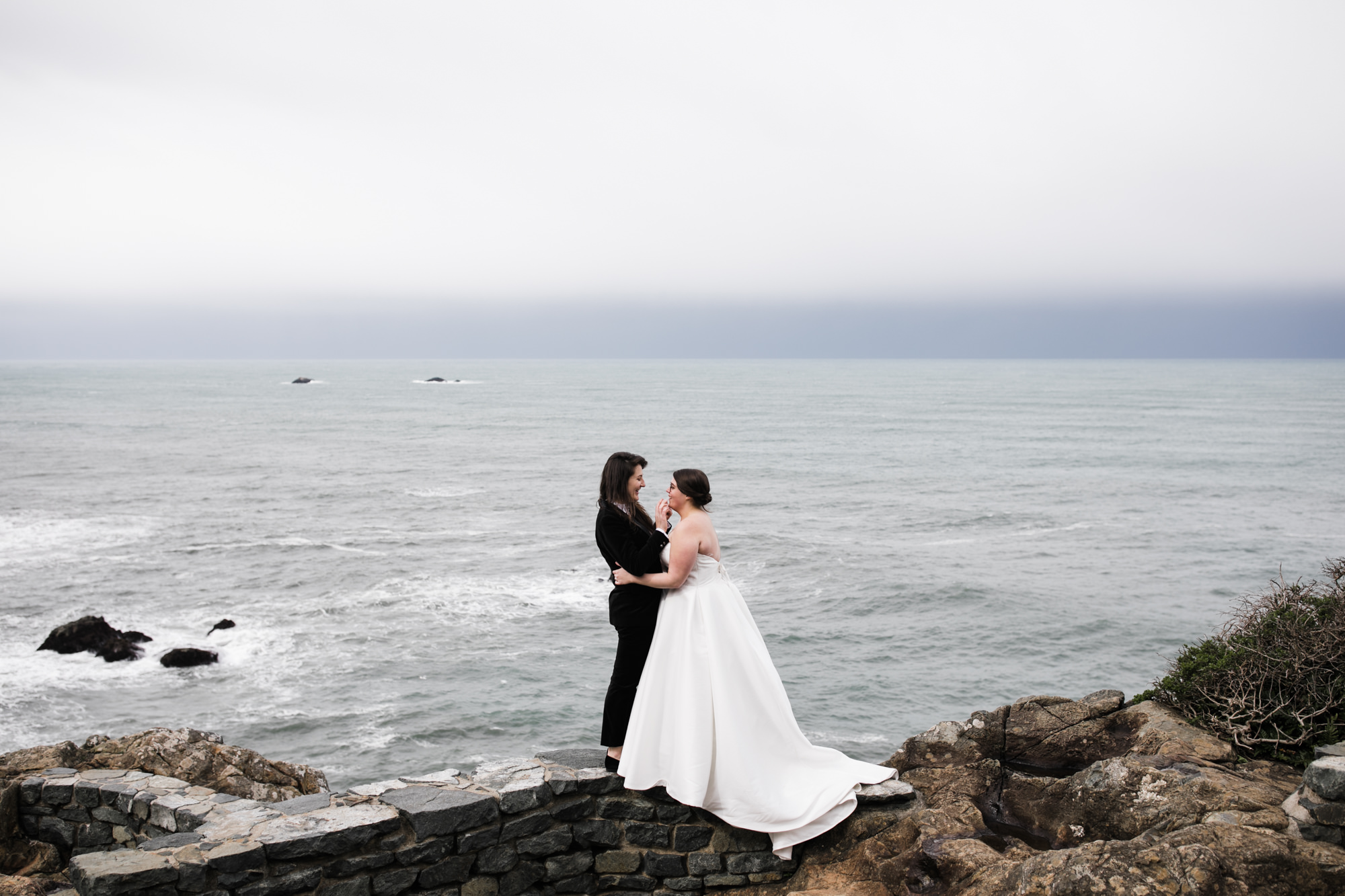 elopement in patrick's point state park california