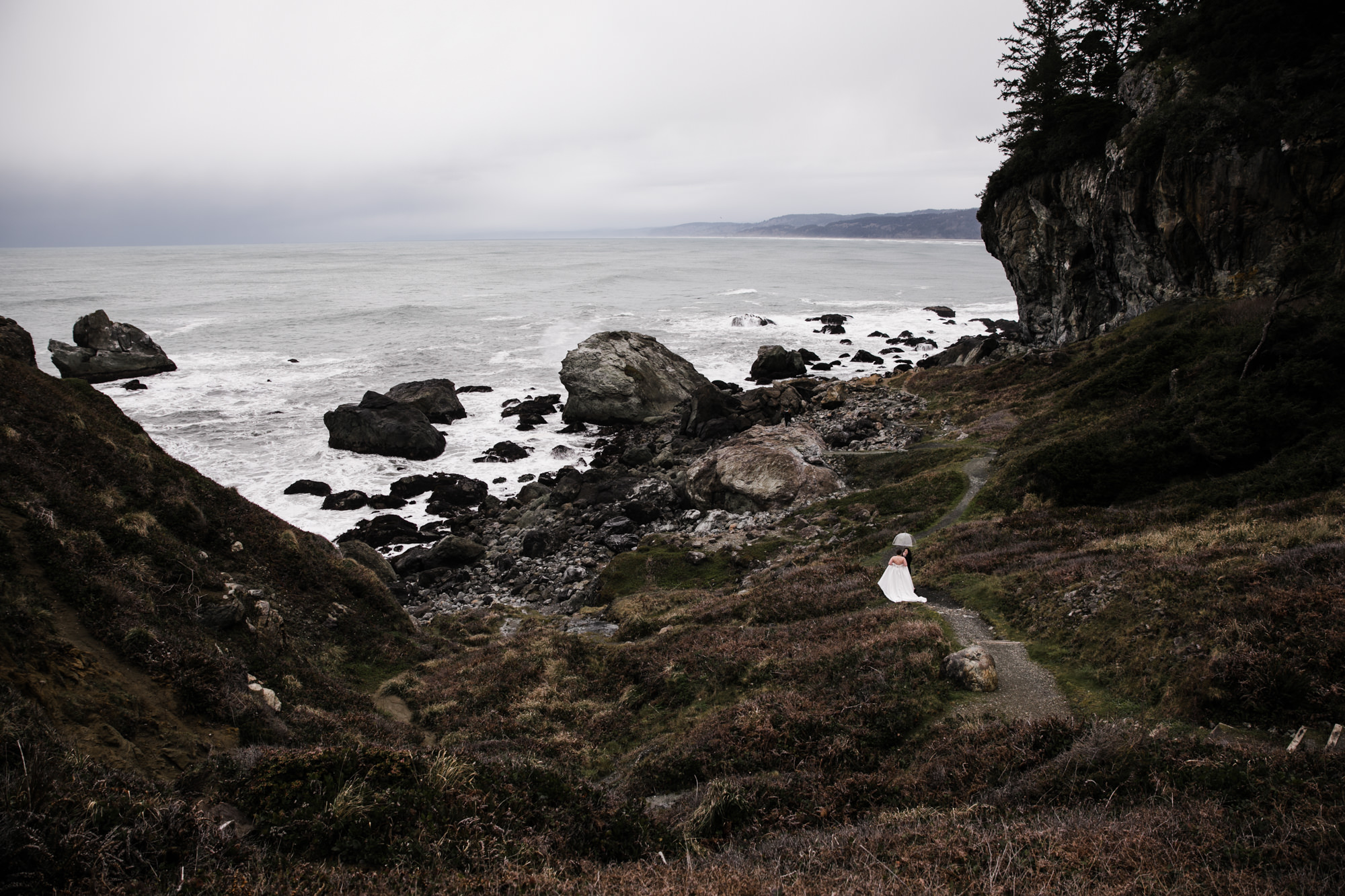 elopement in patrick's point state park california