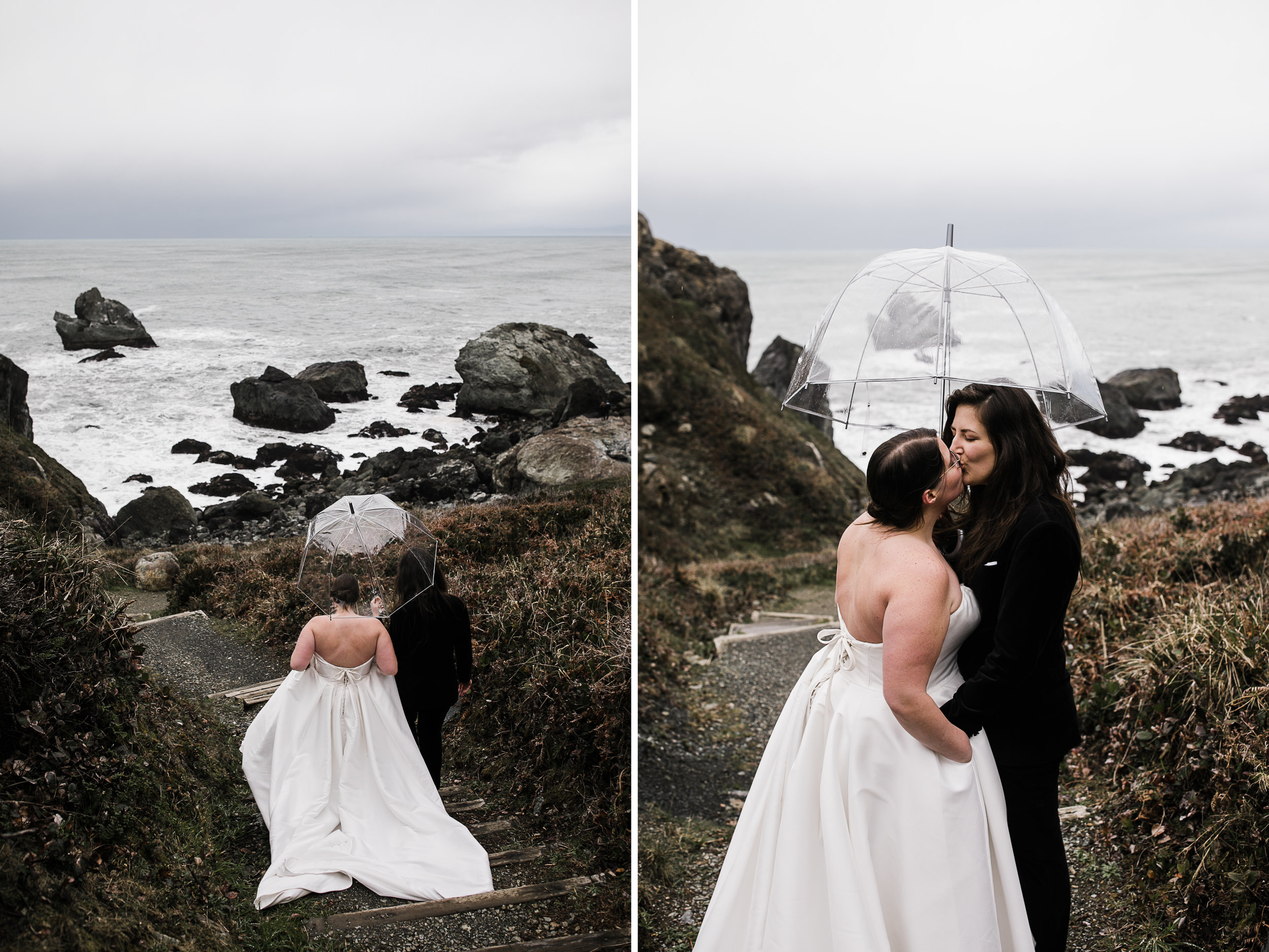 elopement in patrick's point state park california