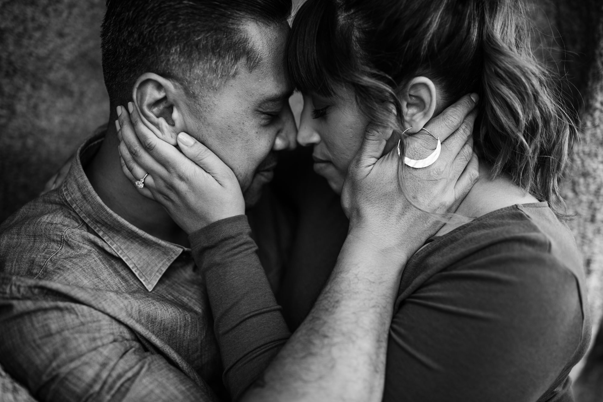 tamara + jerry's joshua tree national park engagement session | desert elopement inspiration | the hearnes adventure wedding photography | www.thehearnes.com