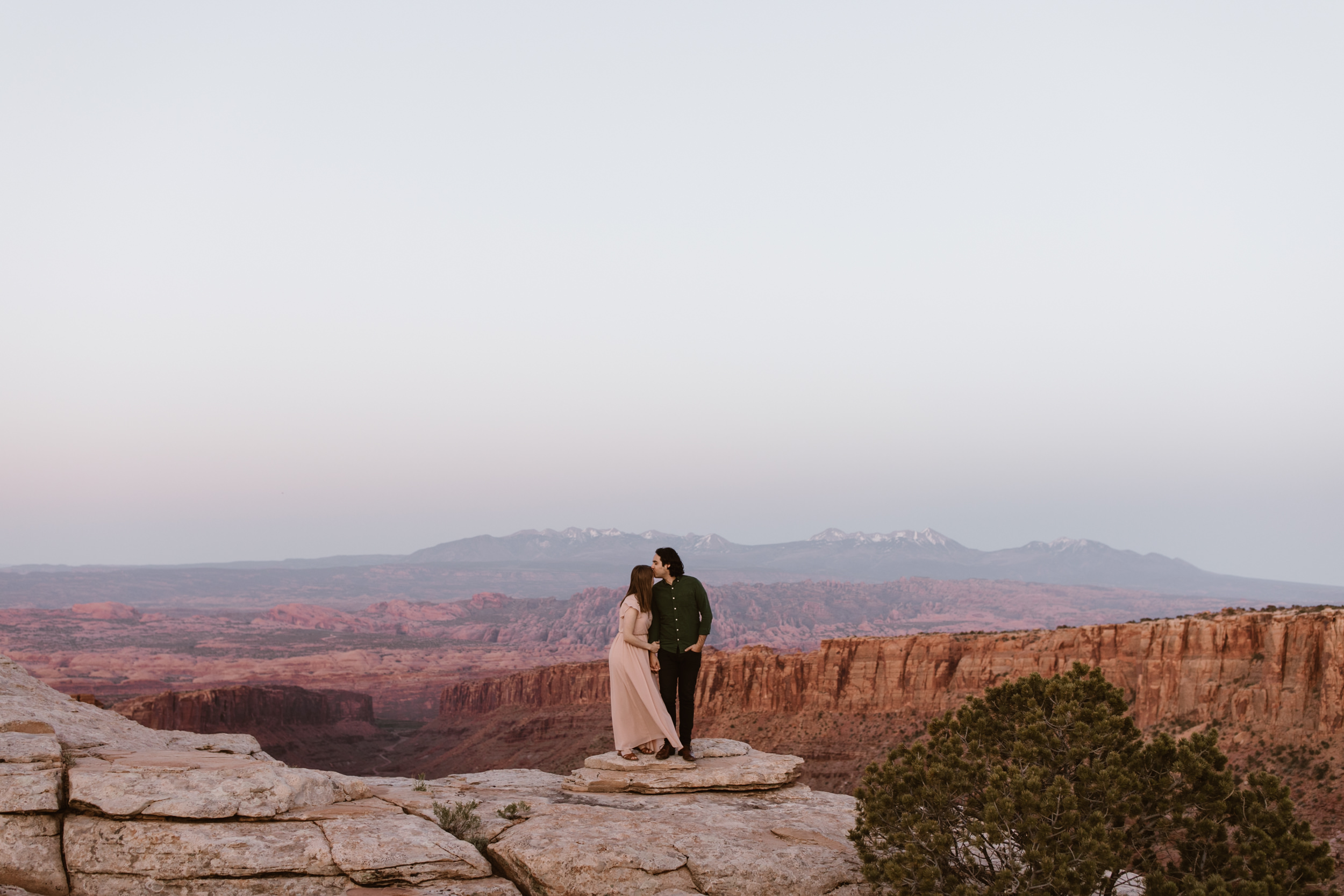 michelle + damian's post-elopement adventure session in moab | moab elopement photographer