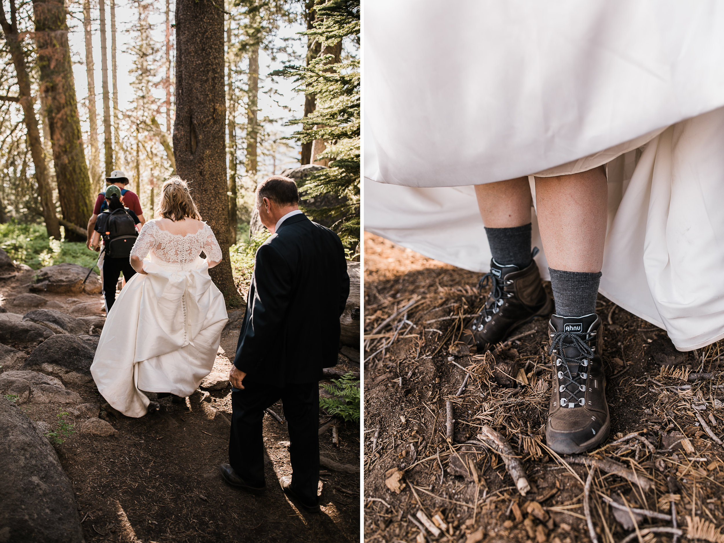 kit + brad's elopement in yosemite | adventure wedding at taft point | national park elopement photographer | the hearnes adventure photography | yosemite elopement photographers