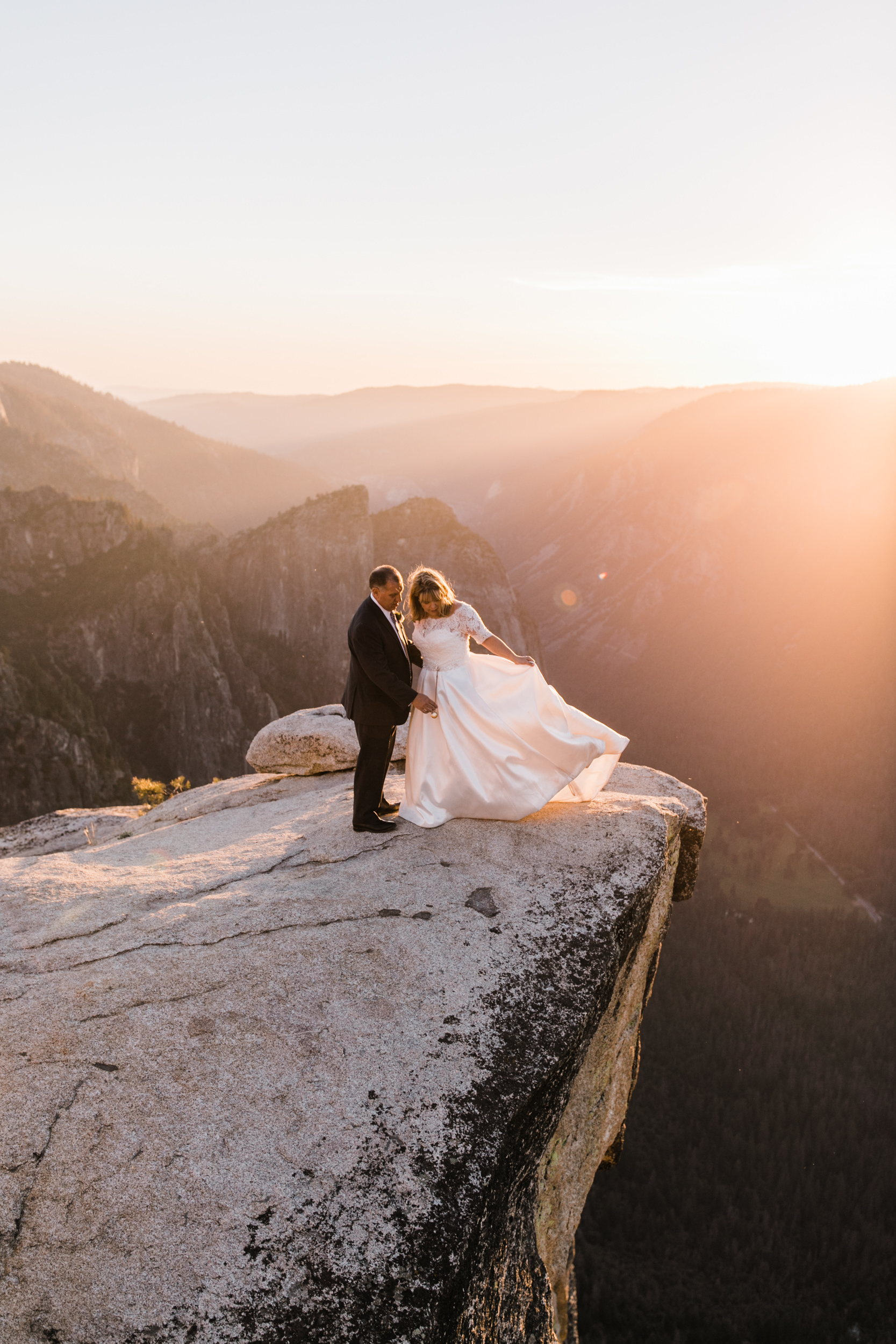 kit + brad's elopement in yosemite | adventure wedding at taft point | national park elopement photographer | the hearnes adventure photography | yosemite elopement photographers