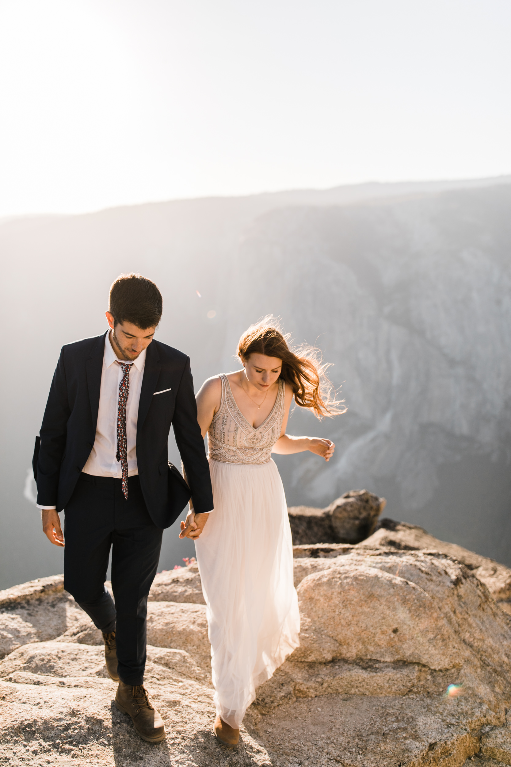 ginger + zach's destination wedding portrait session | adventure elopement photographer | yosemite national park elopement photographer