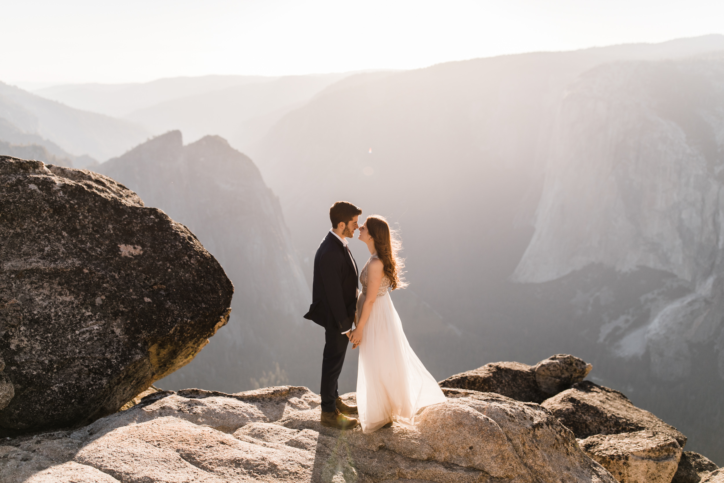 ginger + zach's destination wedding portrait session | adventure elopement photographer | yosemite national park elopement photographer