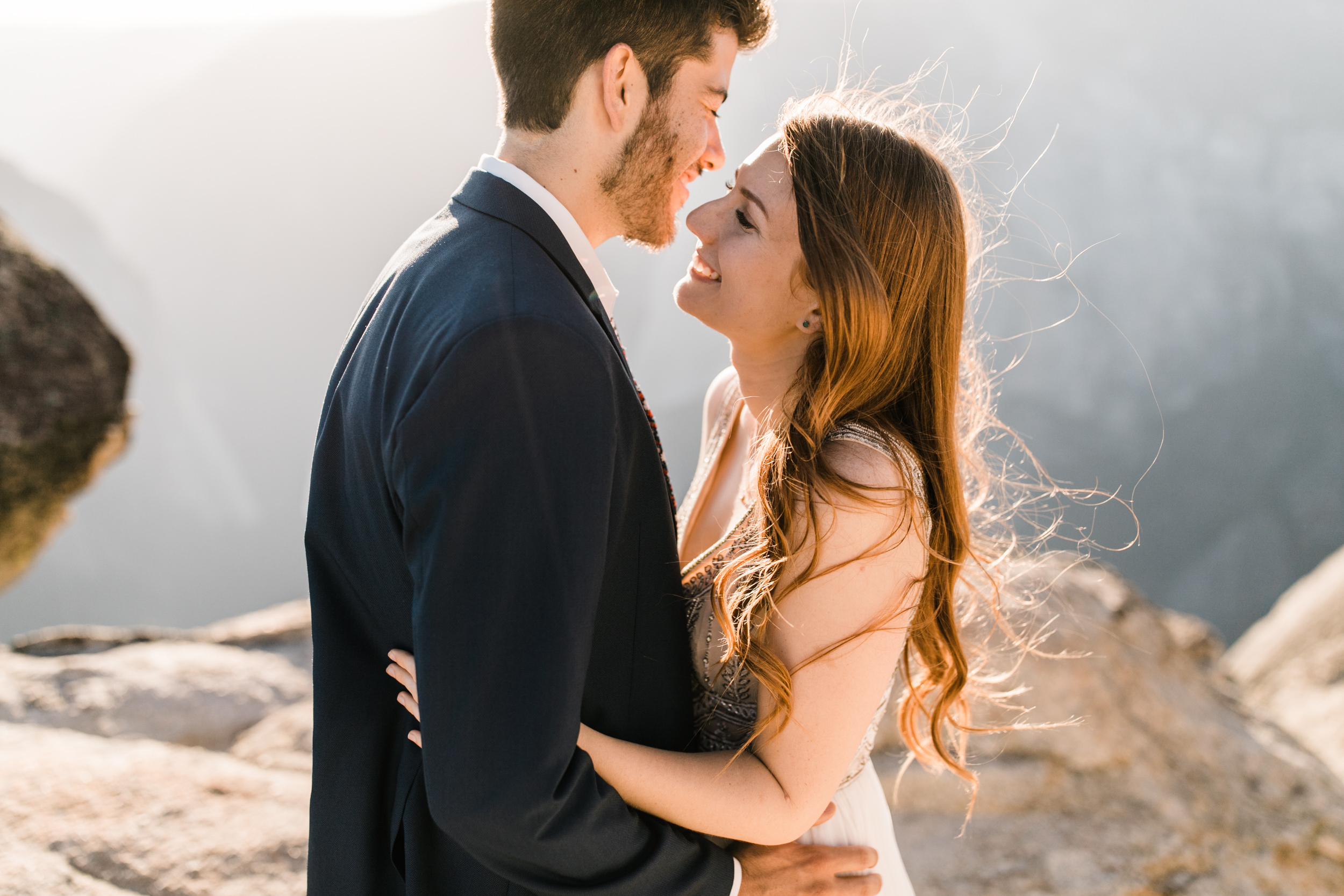 ginger + zach's destination wedding portrait session | adventure elopement photographer | yosemite national park elopement photographer