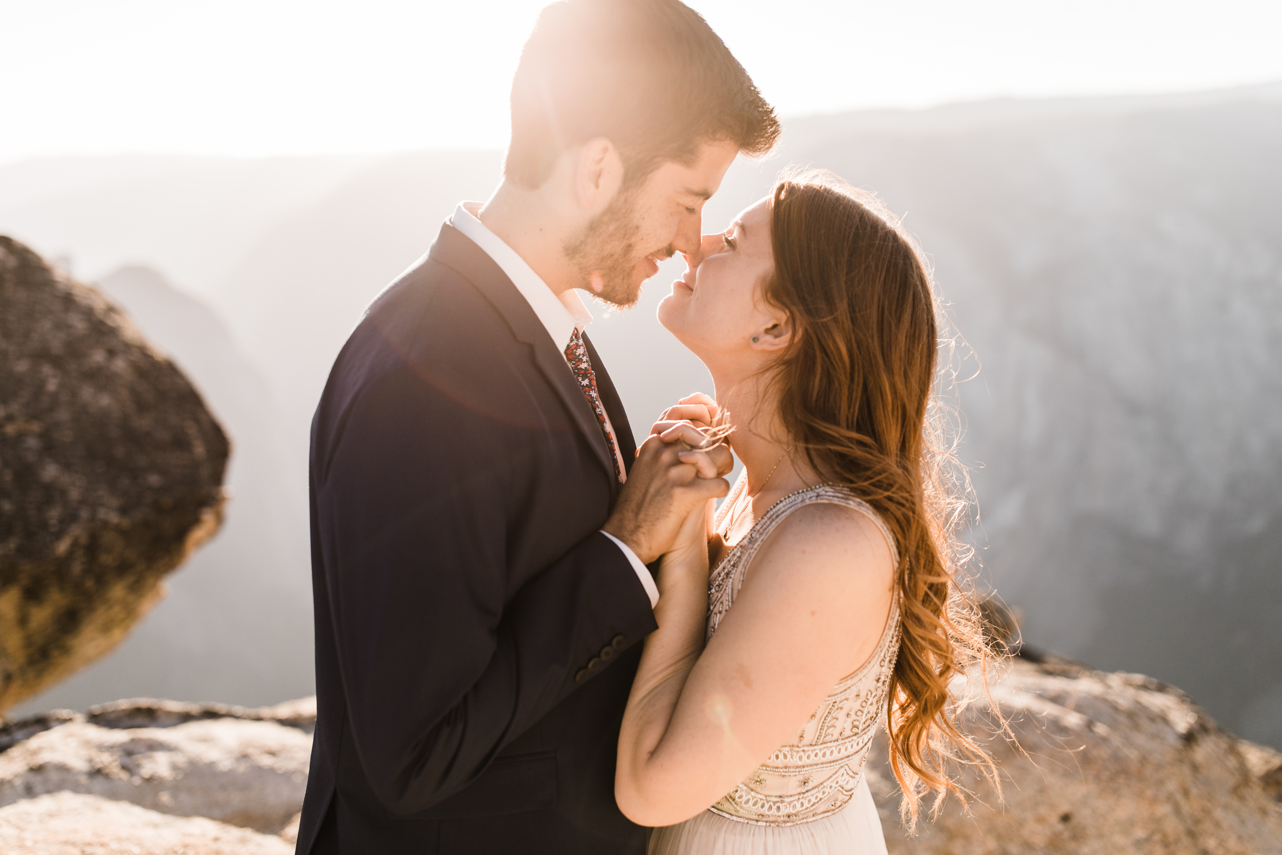 ginger + zach's destination wedding portrait session | adventure elopement photographer | yosemite national park elopement photographer