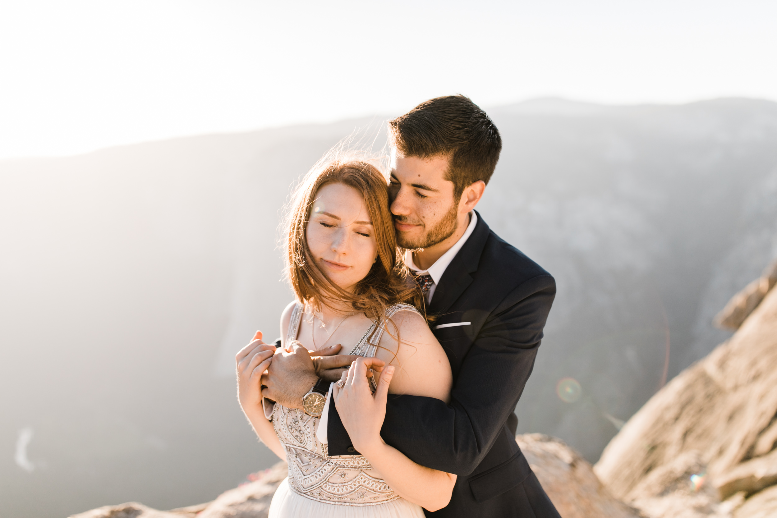 ginger + zach's destination wedding portrait session | adventure elopement photographer | yosemite national park elopement photographer