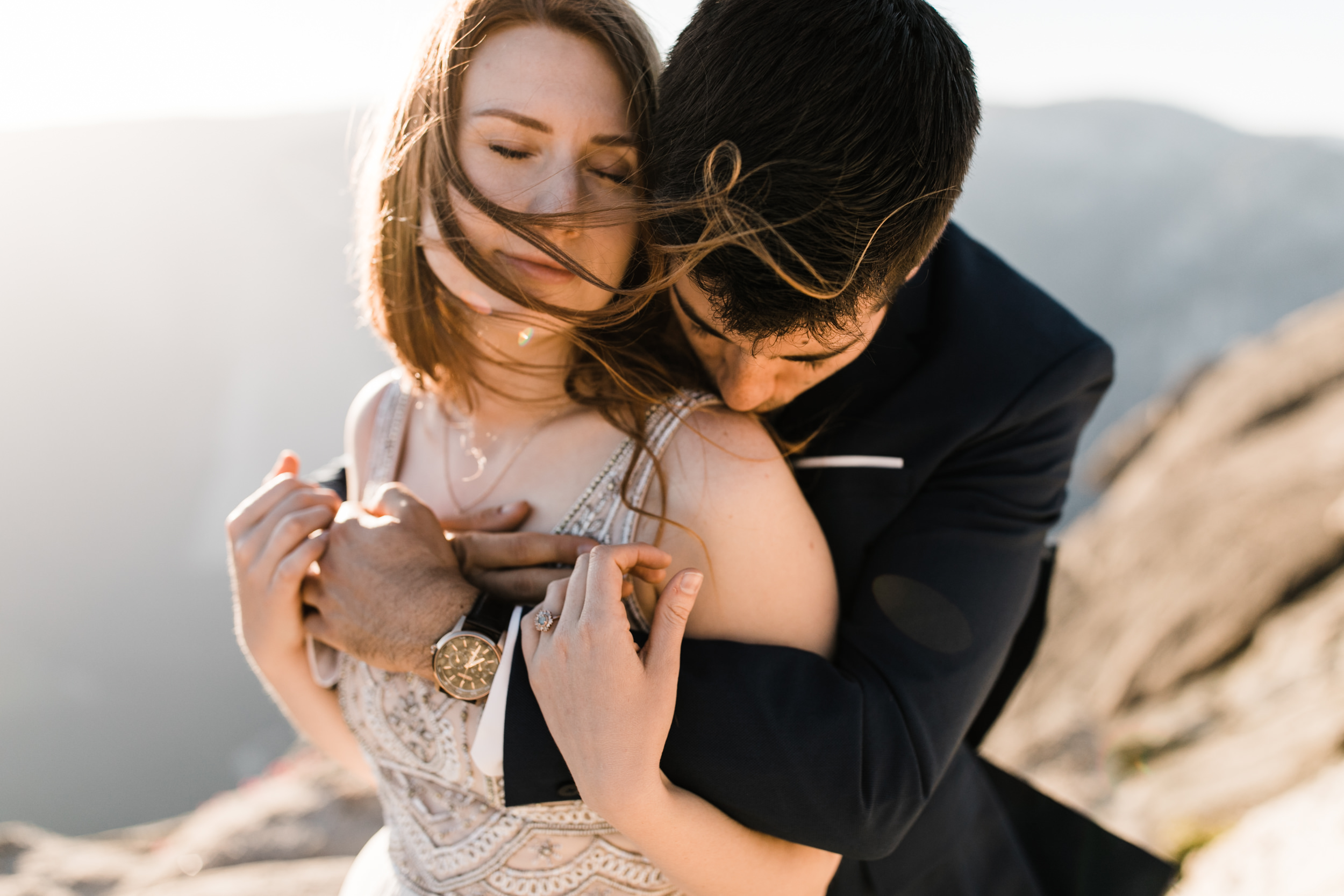 ginger + zach's destination wedding portrait session | adventure elopement photographer | yosemite national park elopement photographer