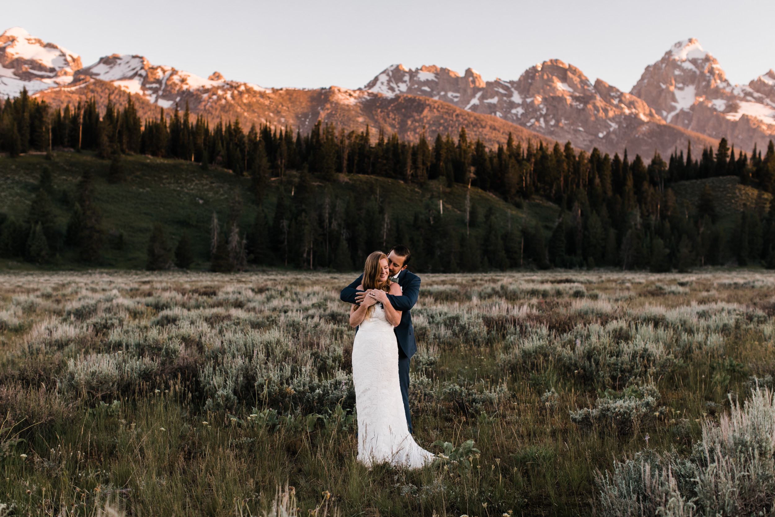 tara + david's post-wedding adventure portrait session in grand teton national park | jackson, wyoming wedding photographer | the hearnes adventure photography