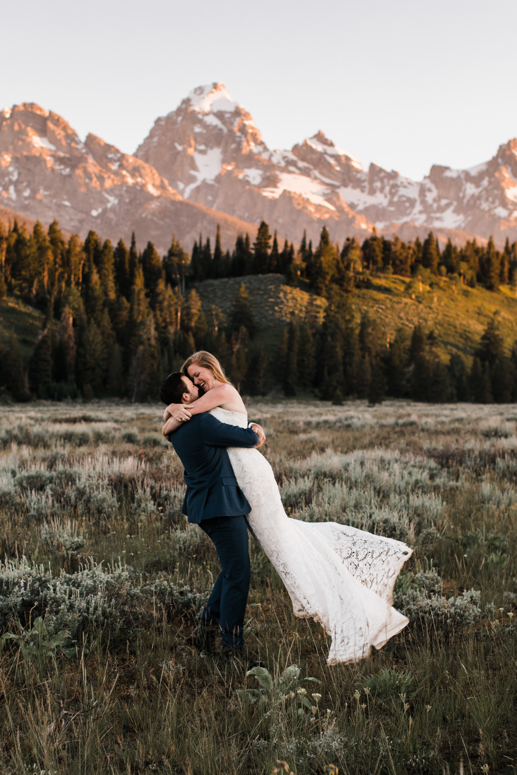 tara + david's post-wedding adventure portrait session in grand teton national park | jackson, wyoming wedding photographer | the hearnes adventure photography