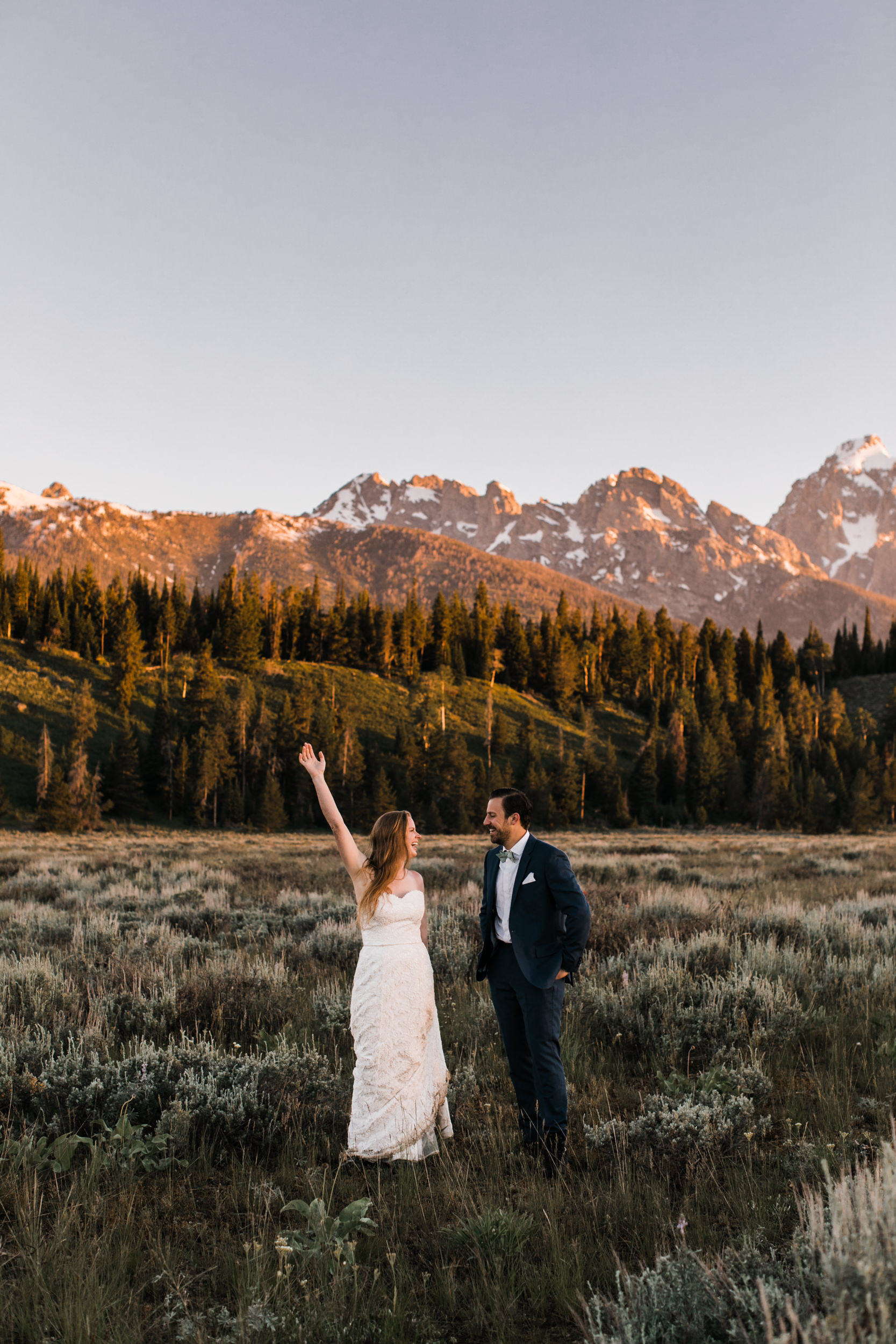 tara + david's post-wedding adventure portrait session in grand teton national park | jackson, wyoming wedding photographer | the hearnes adventure photography