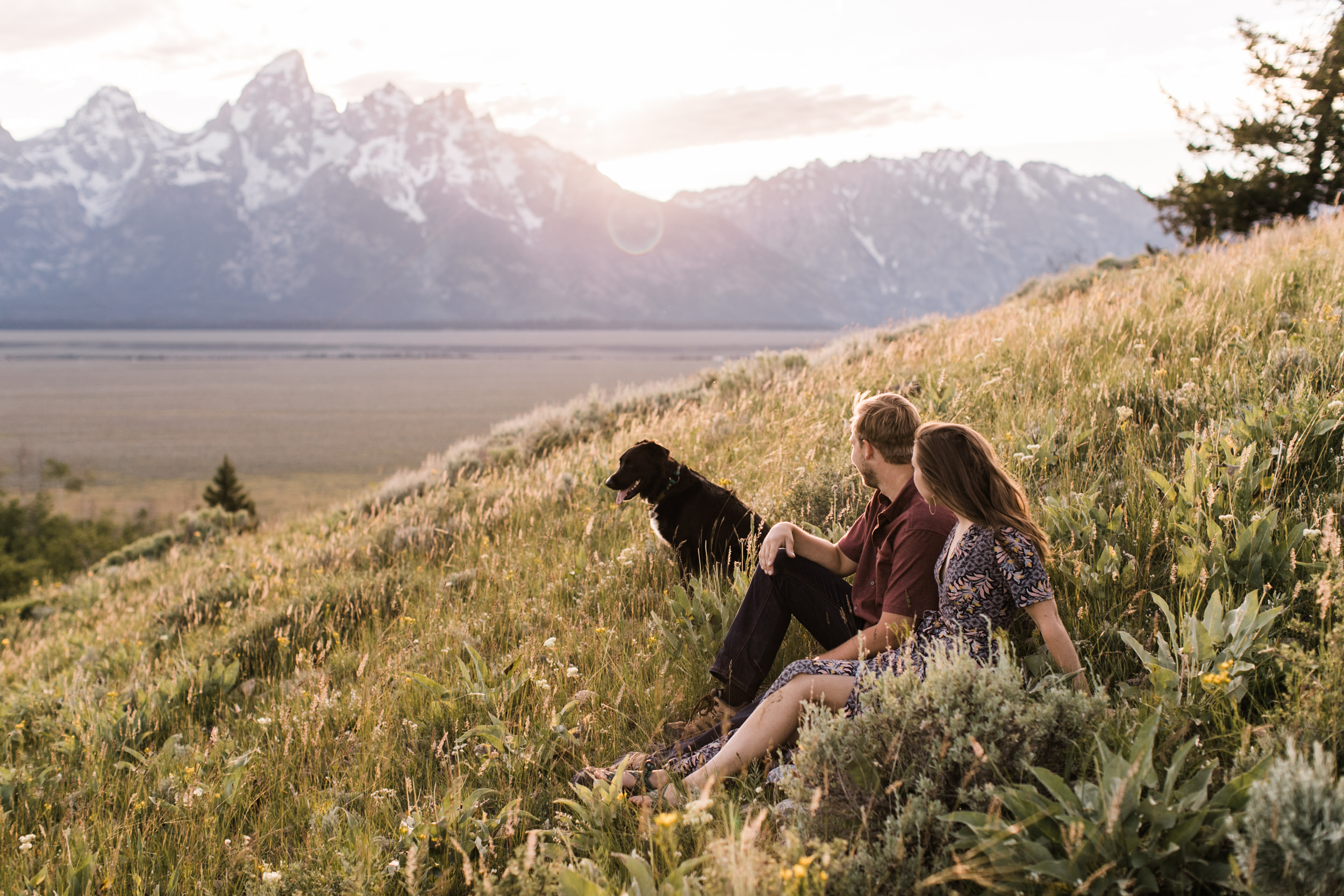 maggie + gary's adventure engagement session in grand teton national park | jackson hole, wyoming wedding photographer | the hearnes adventure photography