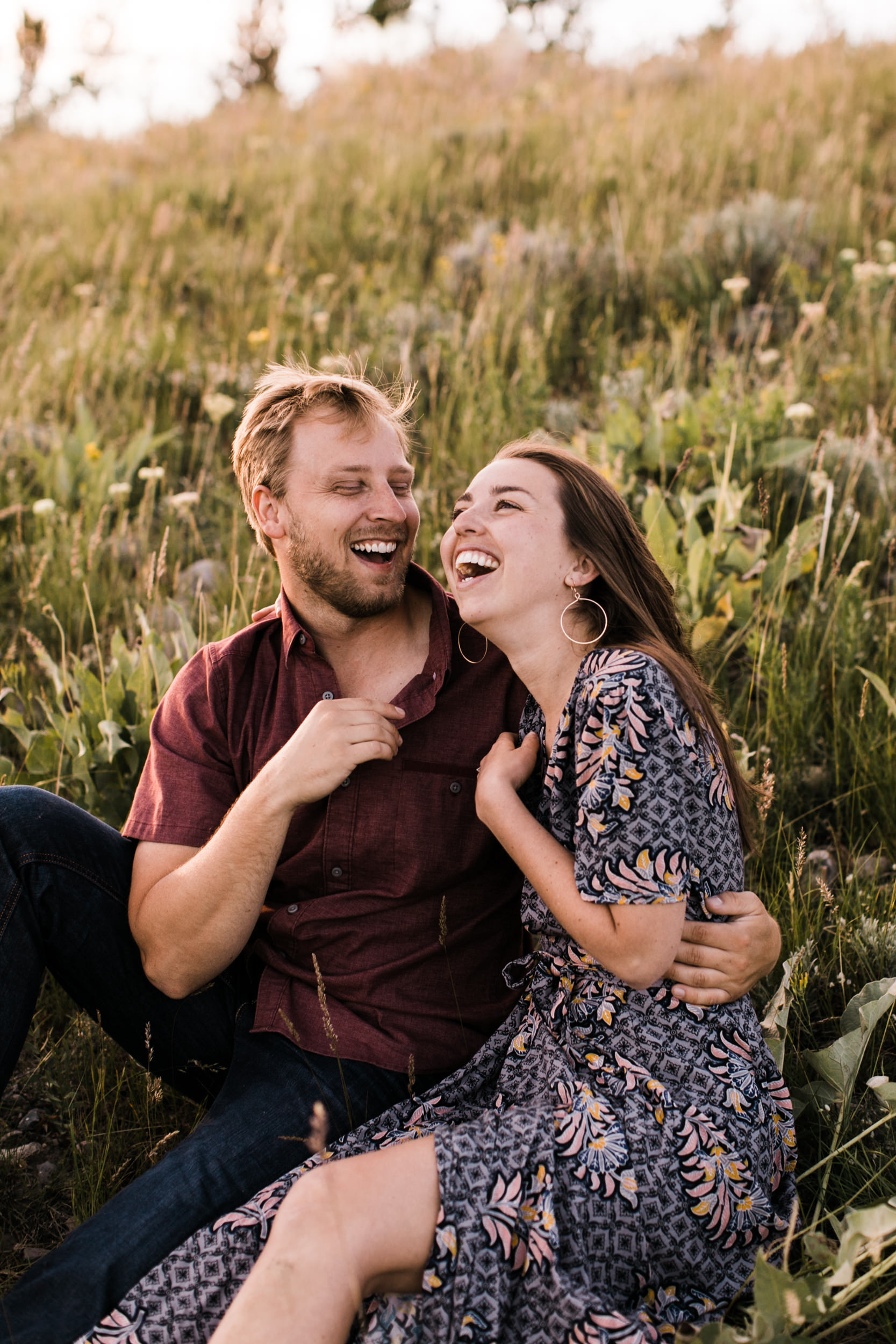 maggie + gary's adventure engagement session in grand teton national park | jackson hole, wyoming wedding photographer | the hearnes adventure photography