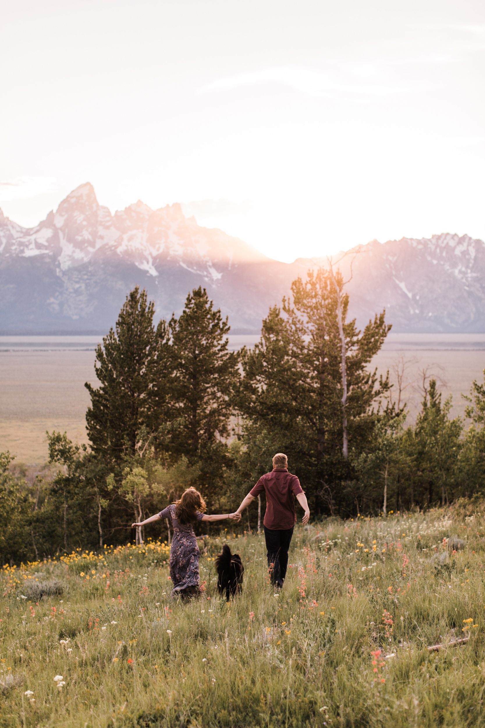 maggie + gary's adventure engagement session in grand teton national park | jackson hole, wyoming wedding photographer | the hearnes adventure photography