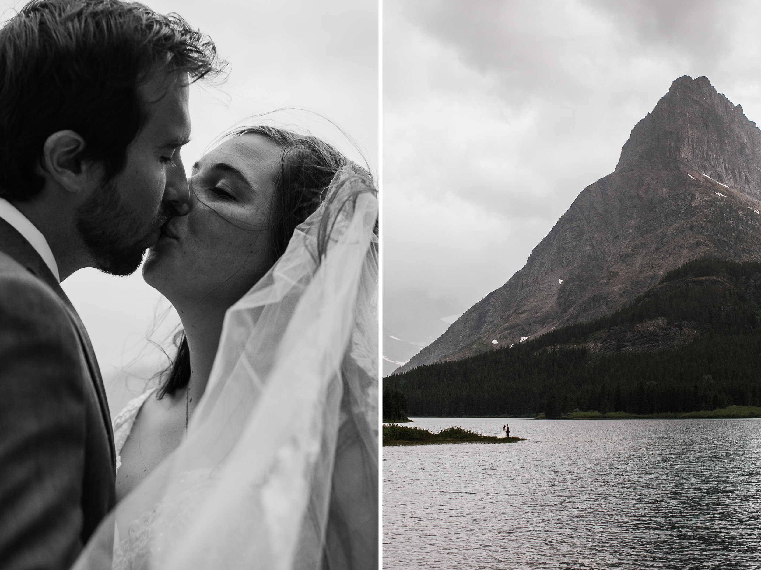 christina + david's post-wedding adventure portrait session in glacier national park | montana wedding + elopement photographer | the hearnes adventure photography