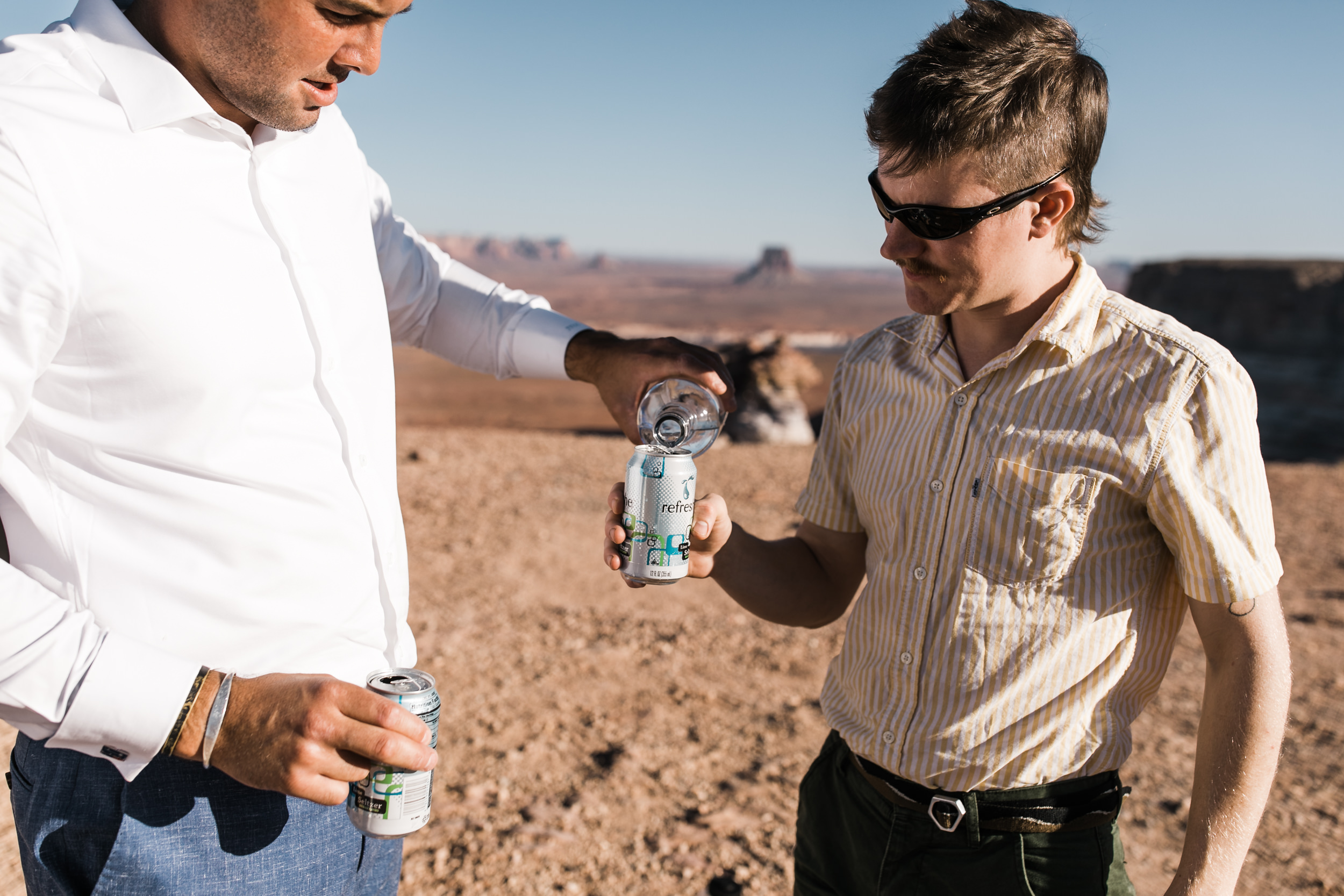 jeep elopement in page, arizona | lake powell adventure wedding | desert elopement inspiration | utah wedding and elopement photographer | the hearnes