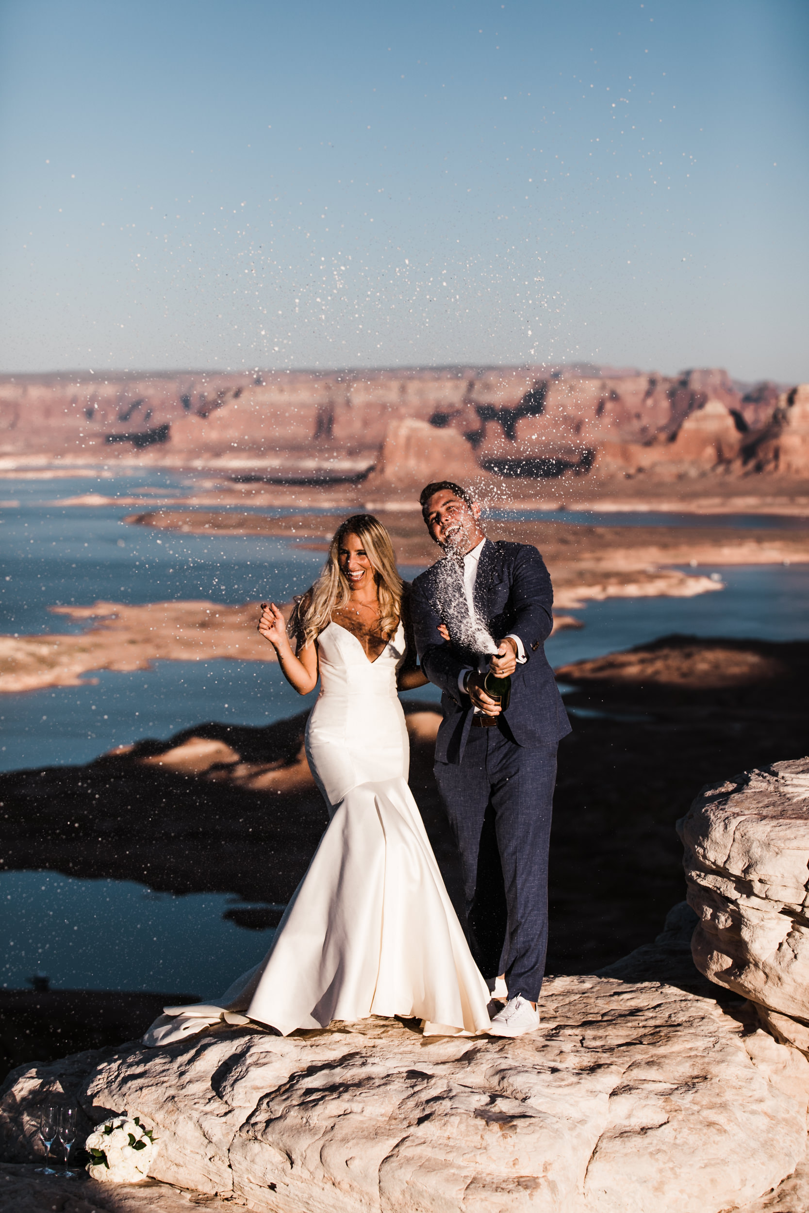 lake powell adventure elopement in a jeep | page, arizona ...