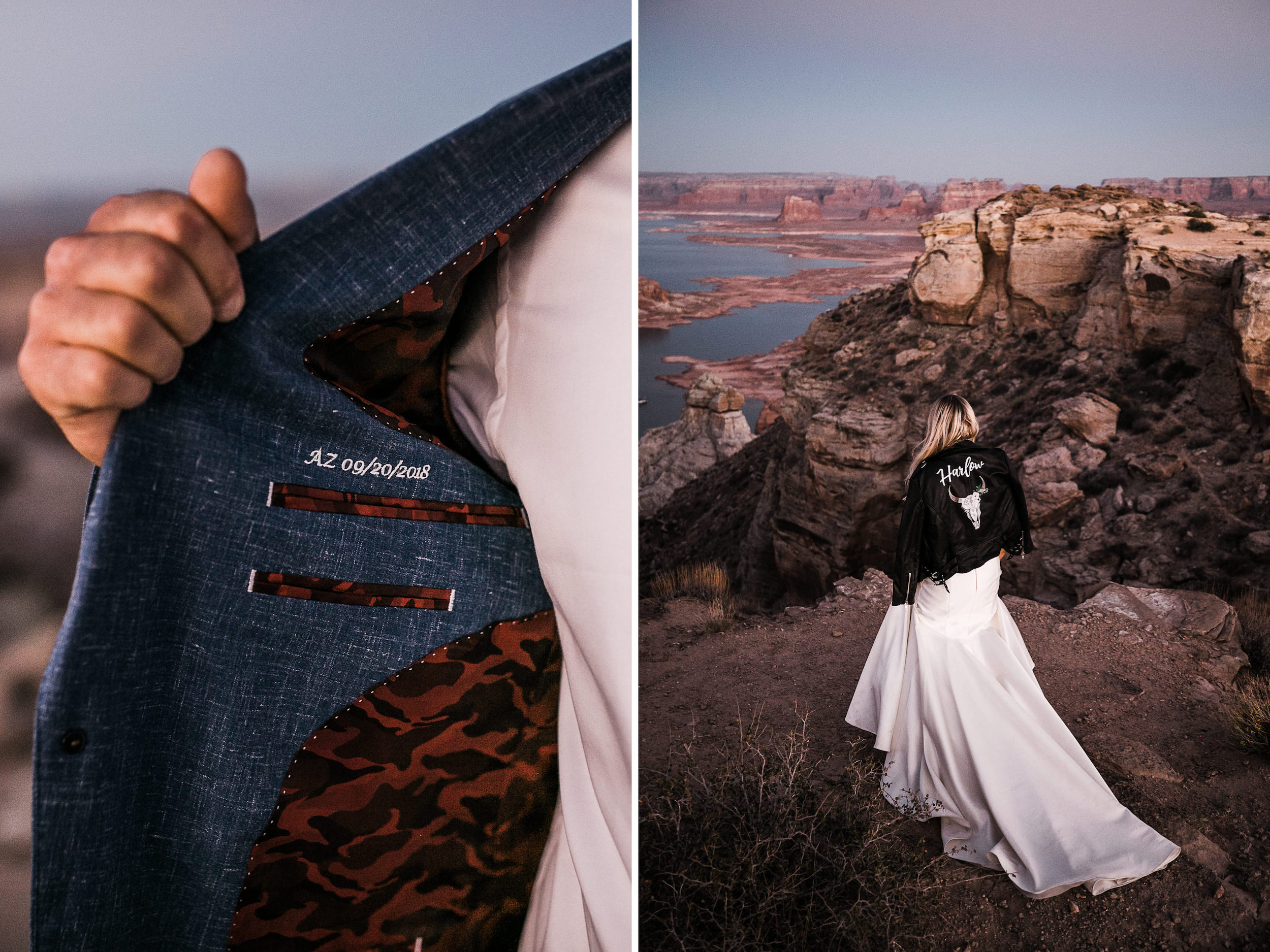jeep elopement in page, arizona | lake powell adventure wedding | desert elopement inspiration | utah wedding and elopement photographer | the hearnes