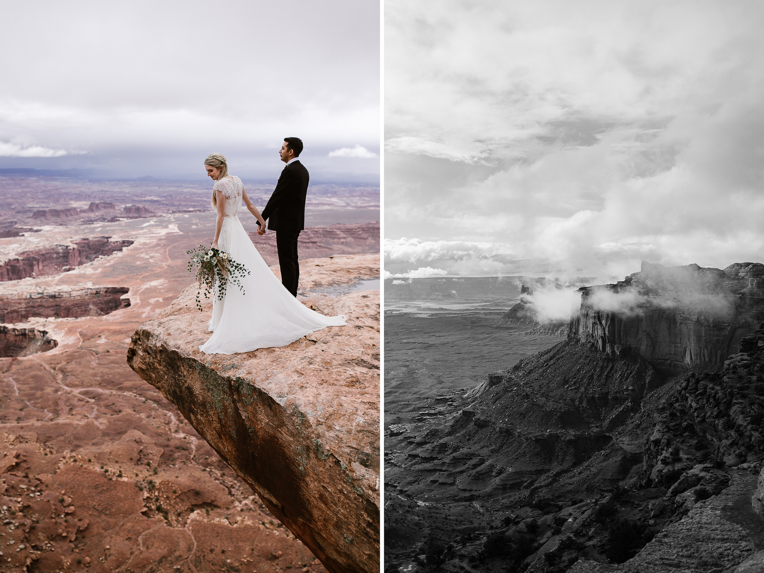 canyonlands national park elopement inspiration | moab utah wedding bridals | the hearnes adventure photography