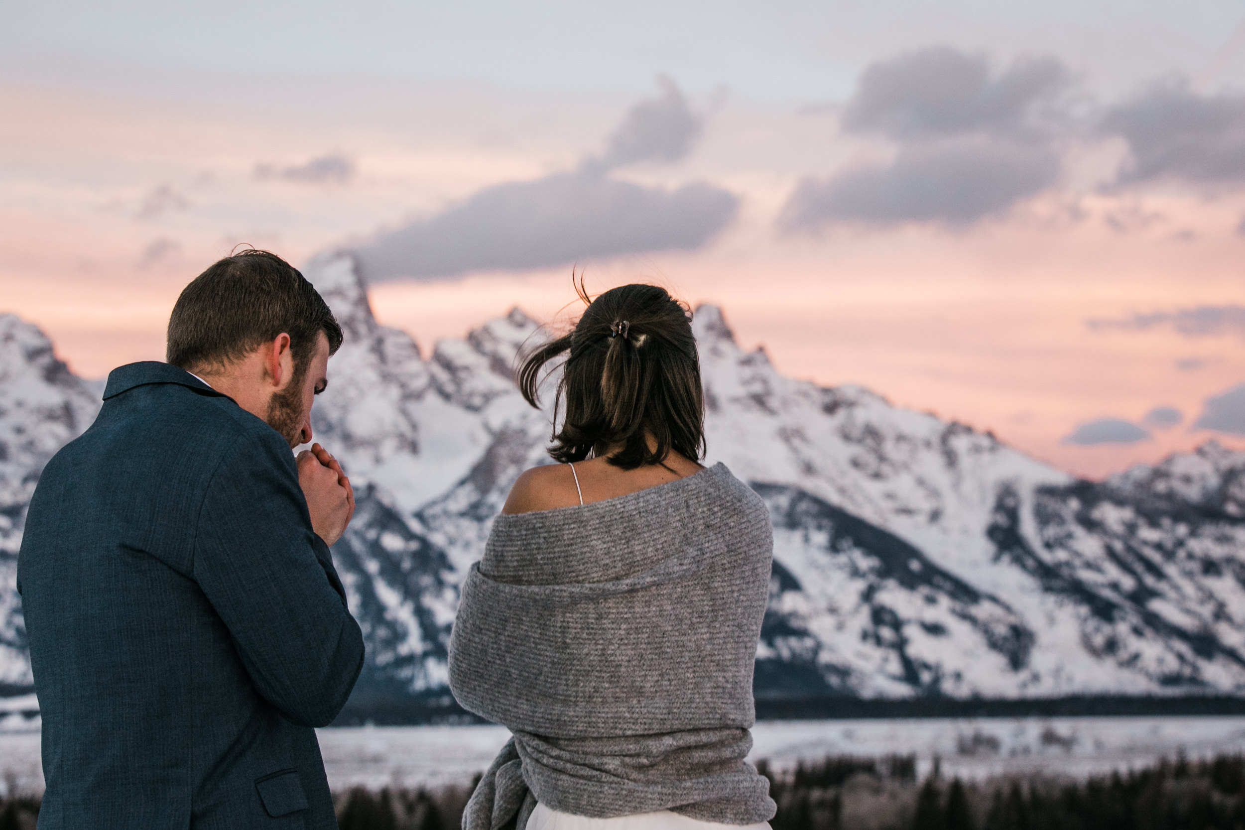 adventure elopement inspiration in grand teton national park | jackson hole engagement session | the hearnes adventure wedding photography