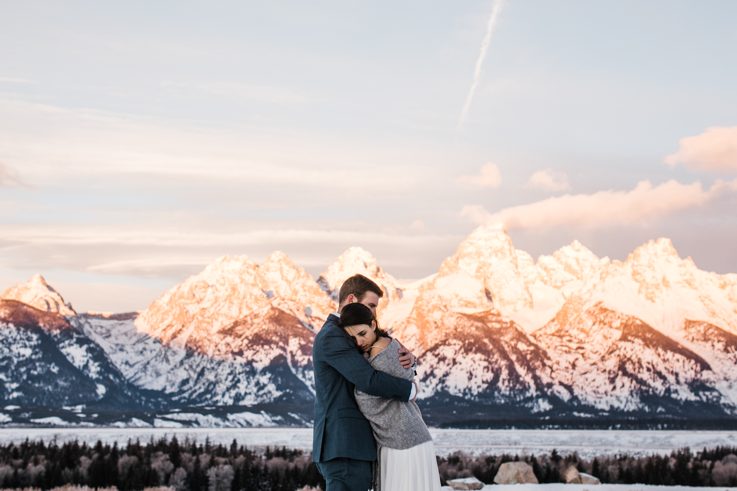 adventure elopement inspiration in grand teton national park | jackson hole engagement session | the hearnes adventure wedding photography