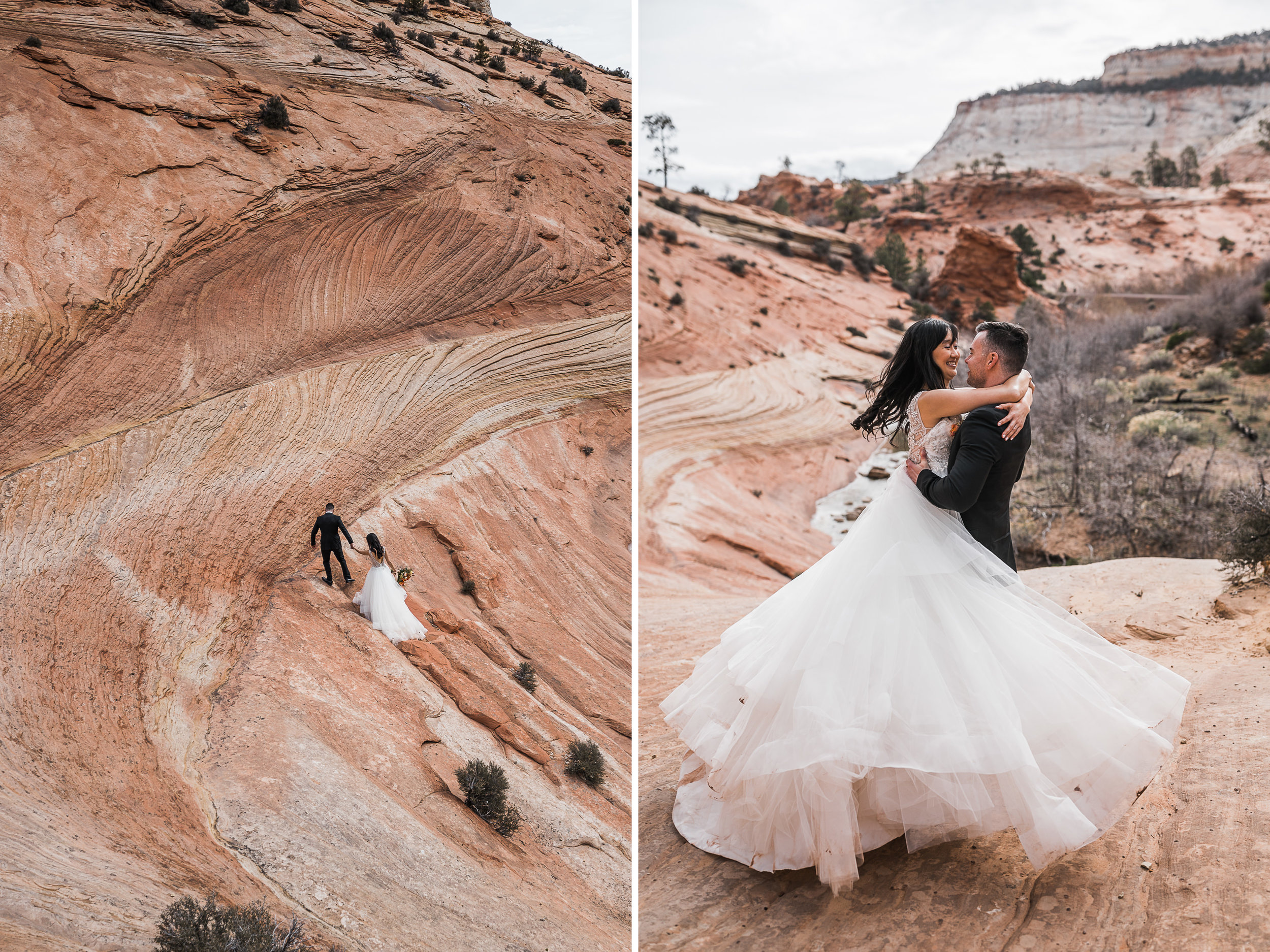 The Hearnes Adventure Elopement Photography Kanab Utah