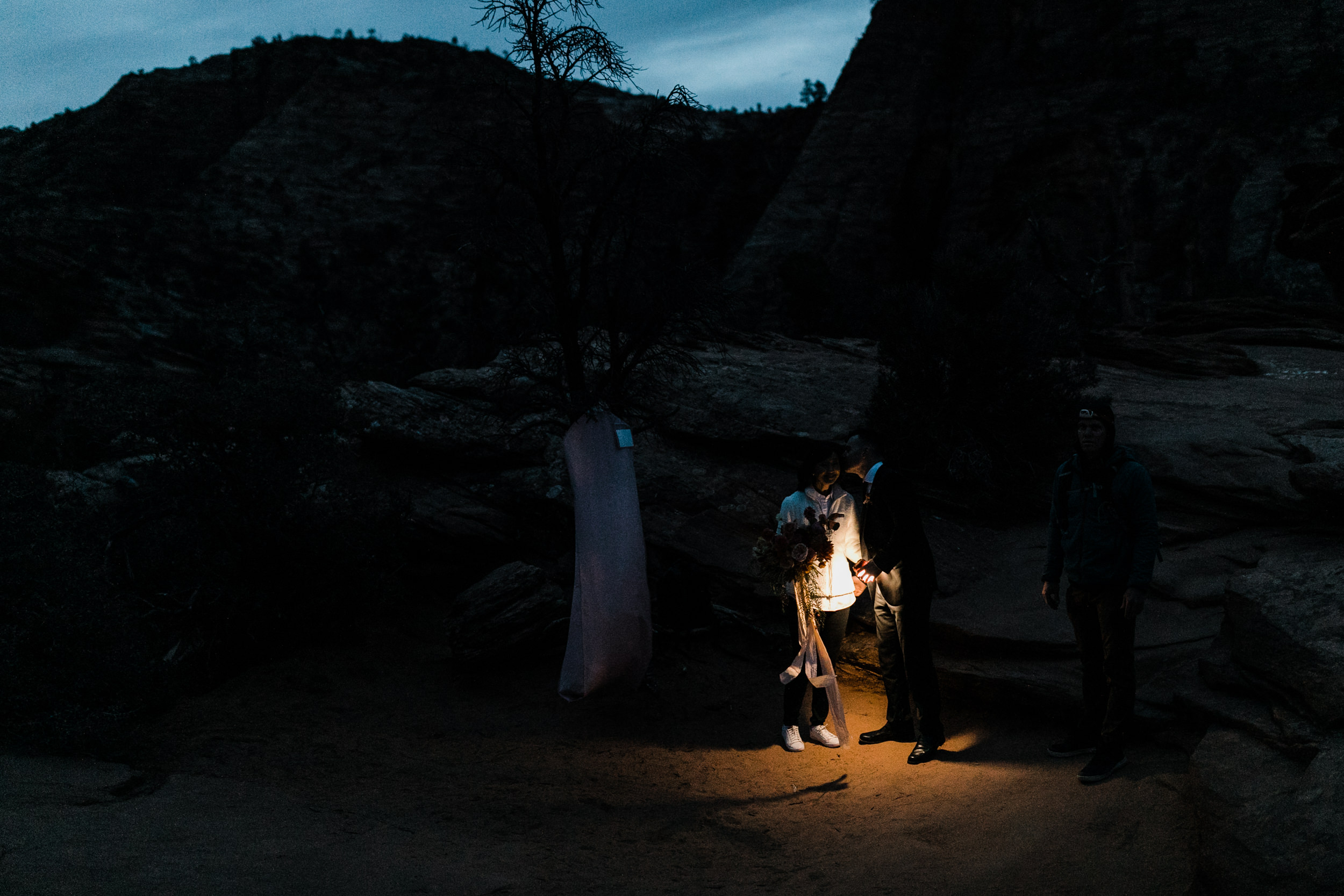 The Hearnes Adventure Elopement Photography Zion Utah