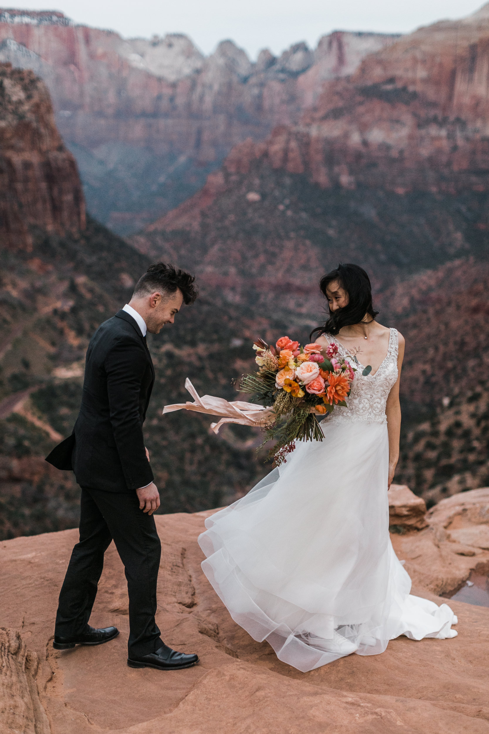 The Hearnes Adventure Elopement Photography Bouequet