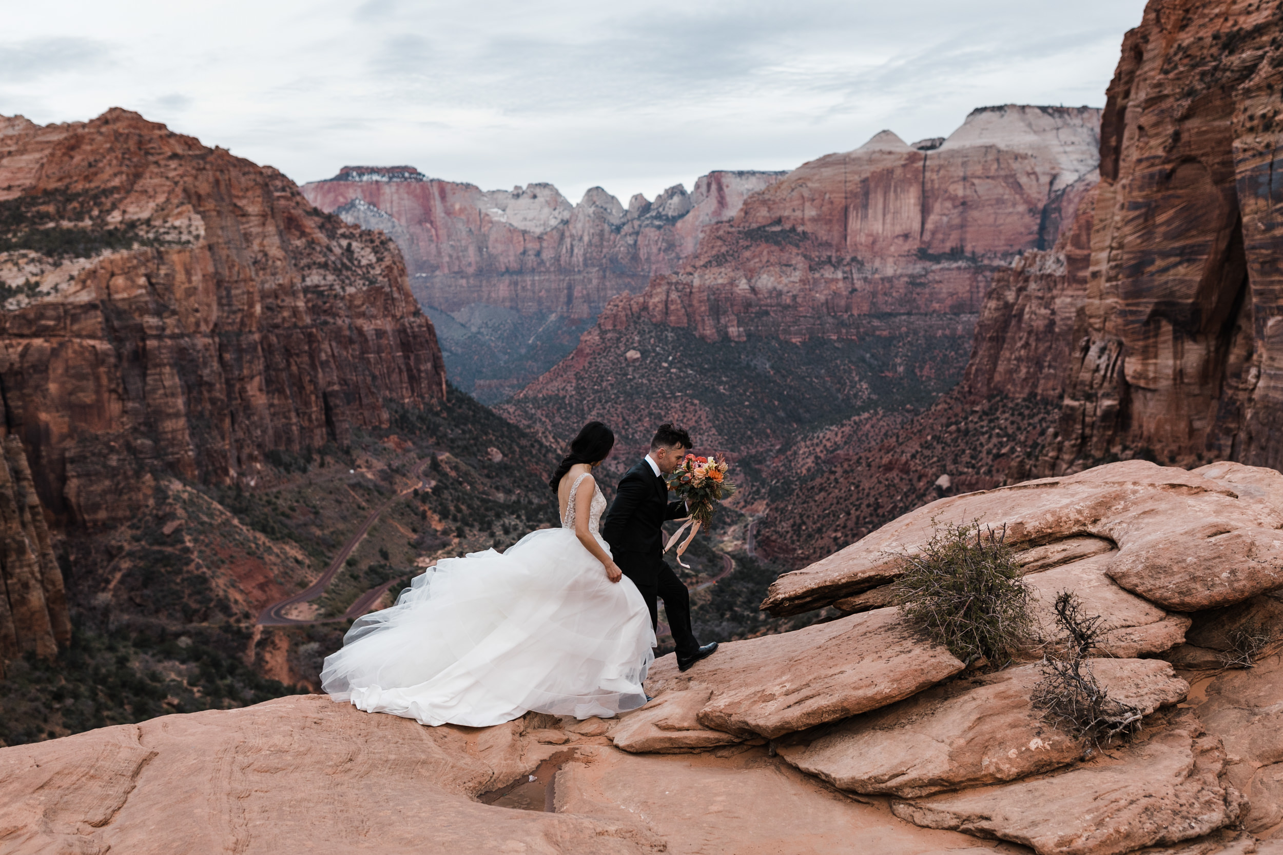 Wedding Photography in Zion Bride and Groom
