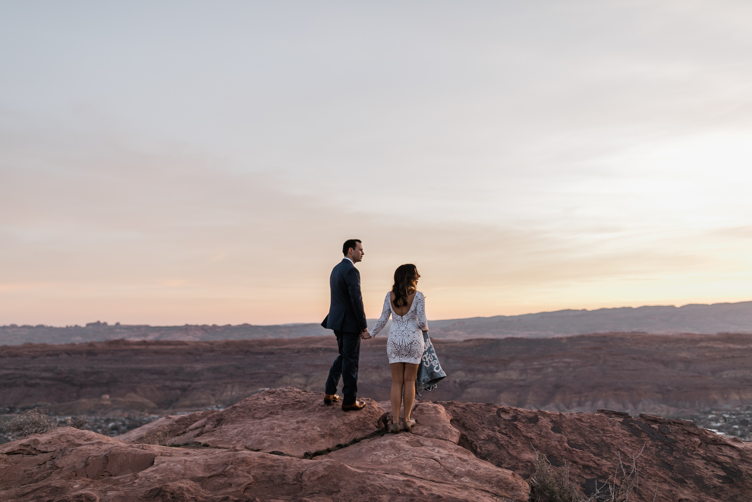 The Hearnes Adventure Elopement Jeep Adventure Wedding in Moab