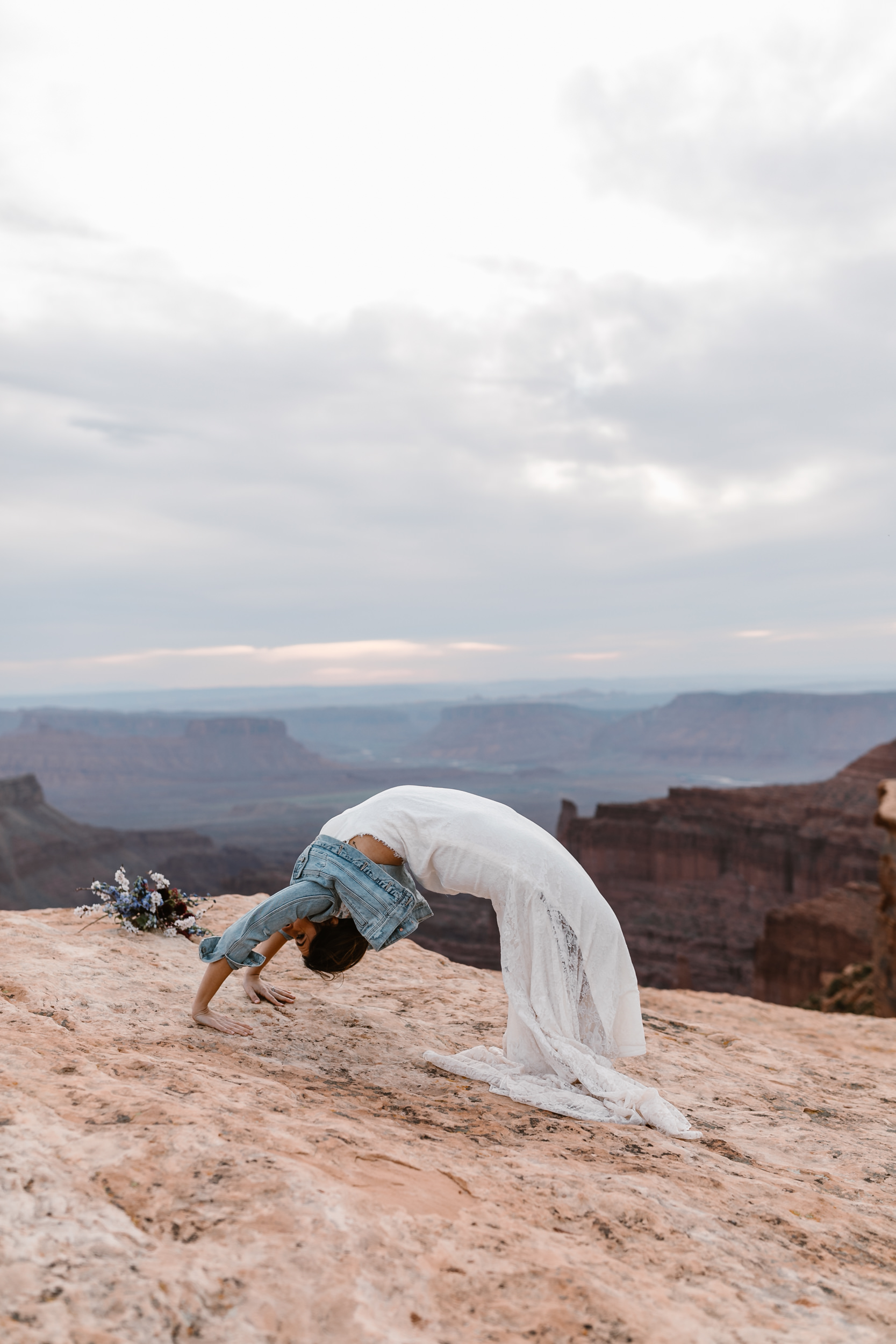 The Hearnes Adventure Wedding in Moab Utah Yogi Wedding