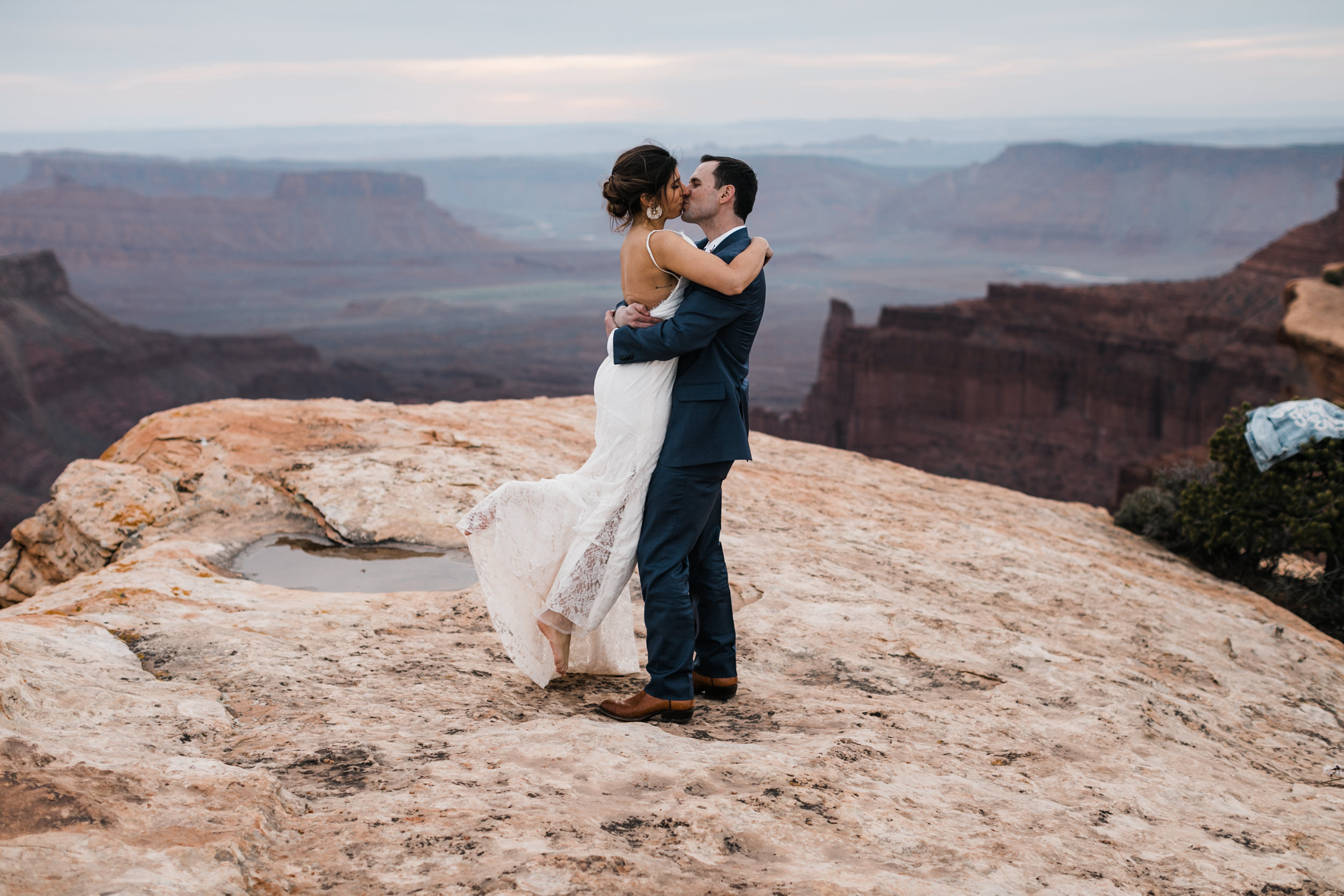 The Hearnes Adventure Elopement Photography in Moab Utah 