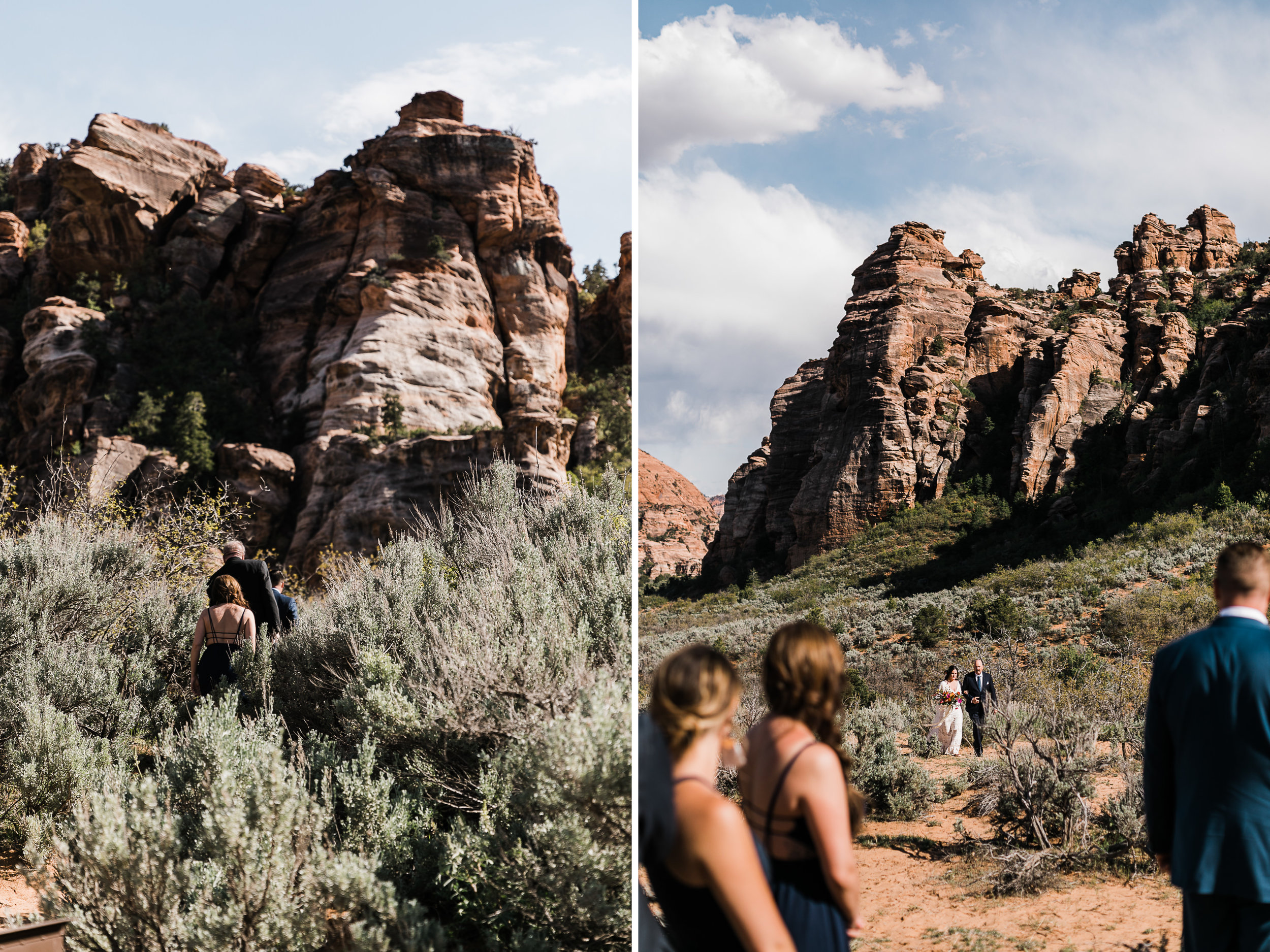 Zion national park elopement photographer | intimate wedding in the desert | alternate wedding ideas | the hearnes adventure photography