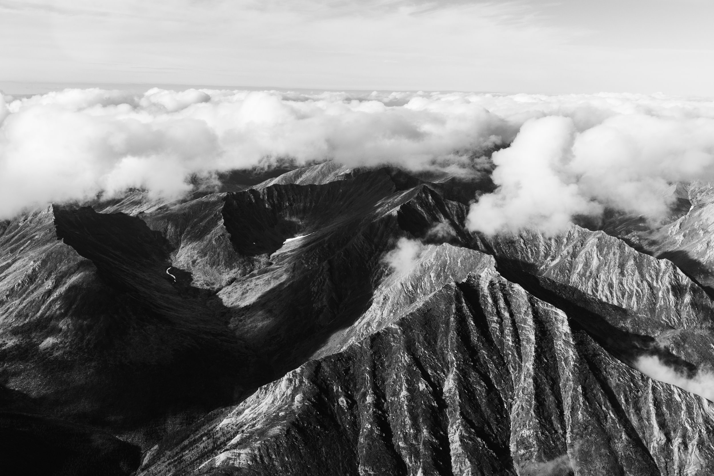 Flight tour of the Arrigetch Peaks in the Brooks Range, Gates of the Arctic National Park in northern Alaska | The Hearnes Adventure Wedding Photography