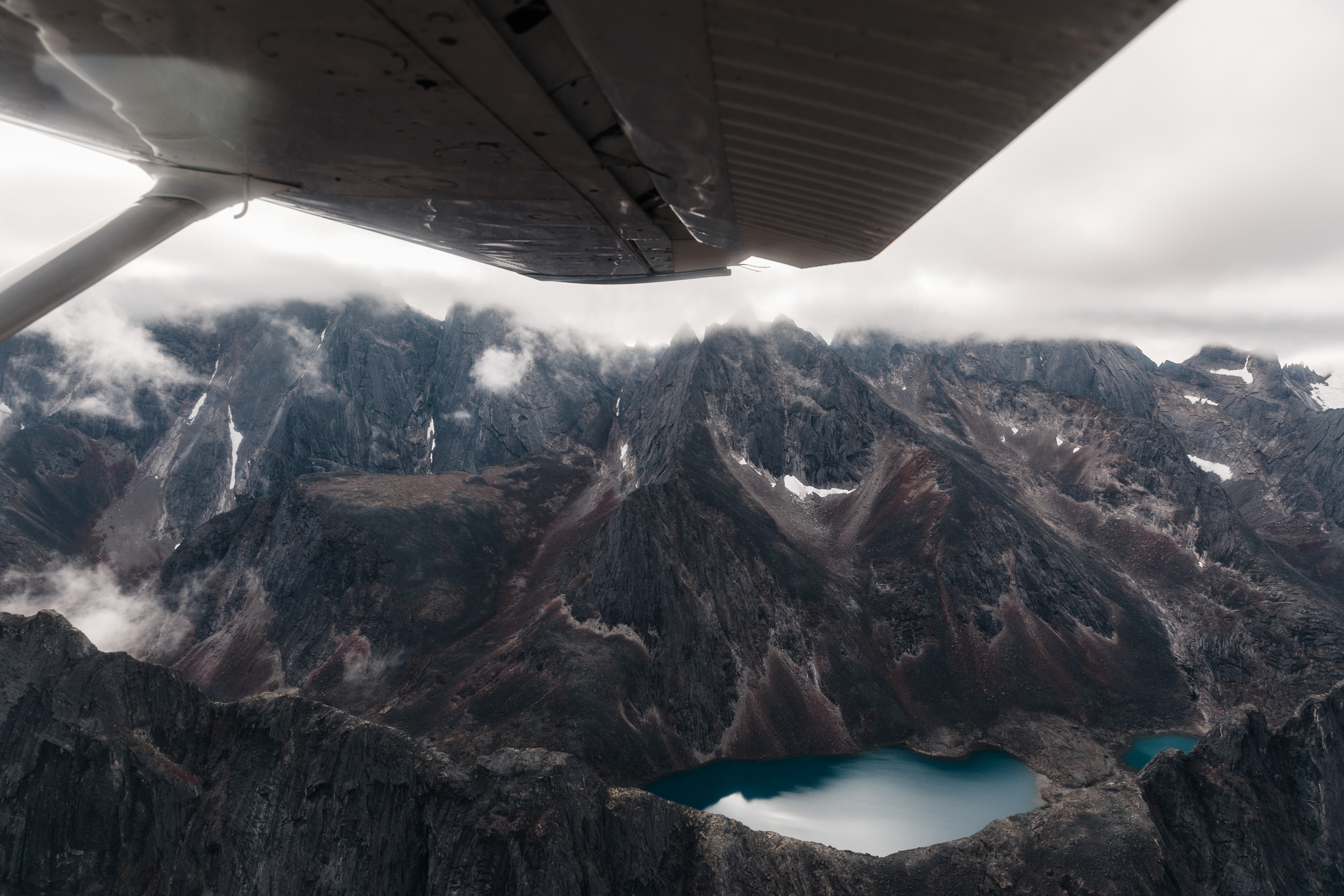 Aerial Photography from Helicopters and Airplanes | How to get epic photos on your flight seeing tour in Gates of the Arctic national Park, Alaska | The Hearnes Adventure Photography