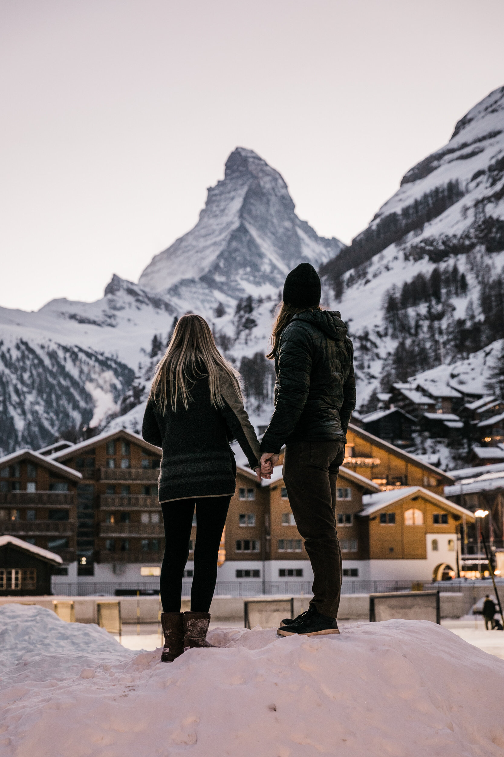 The Hearnes are Wedding Photographers in Zermatt, Switzerland | Matterhorn in the Winter