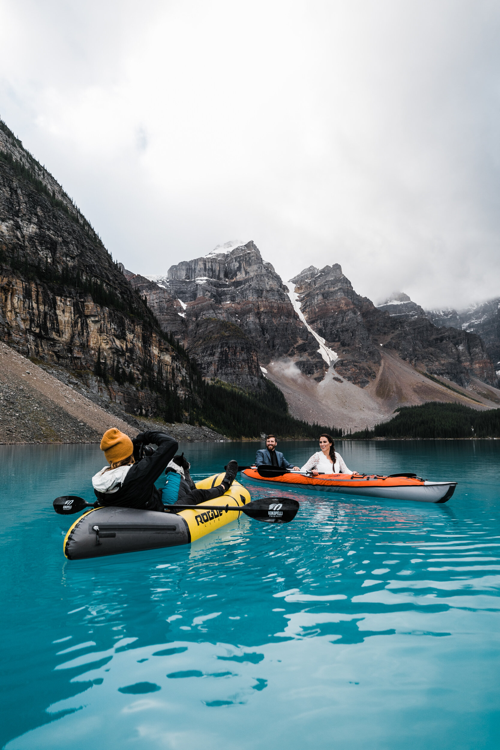 The Hearnes are Wedding Photographers in Canada | Banff National Park Adventure Elopements