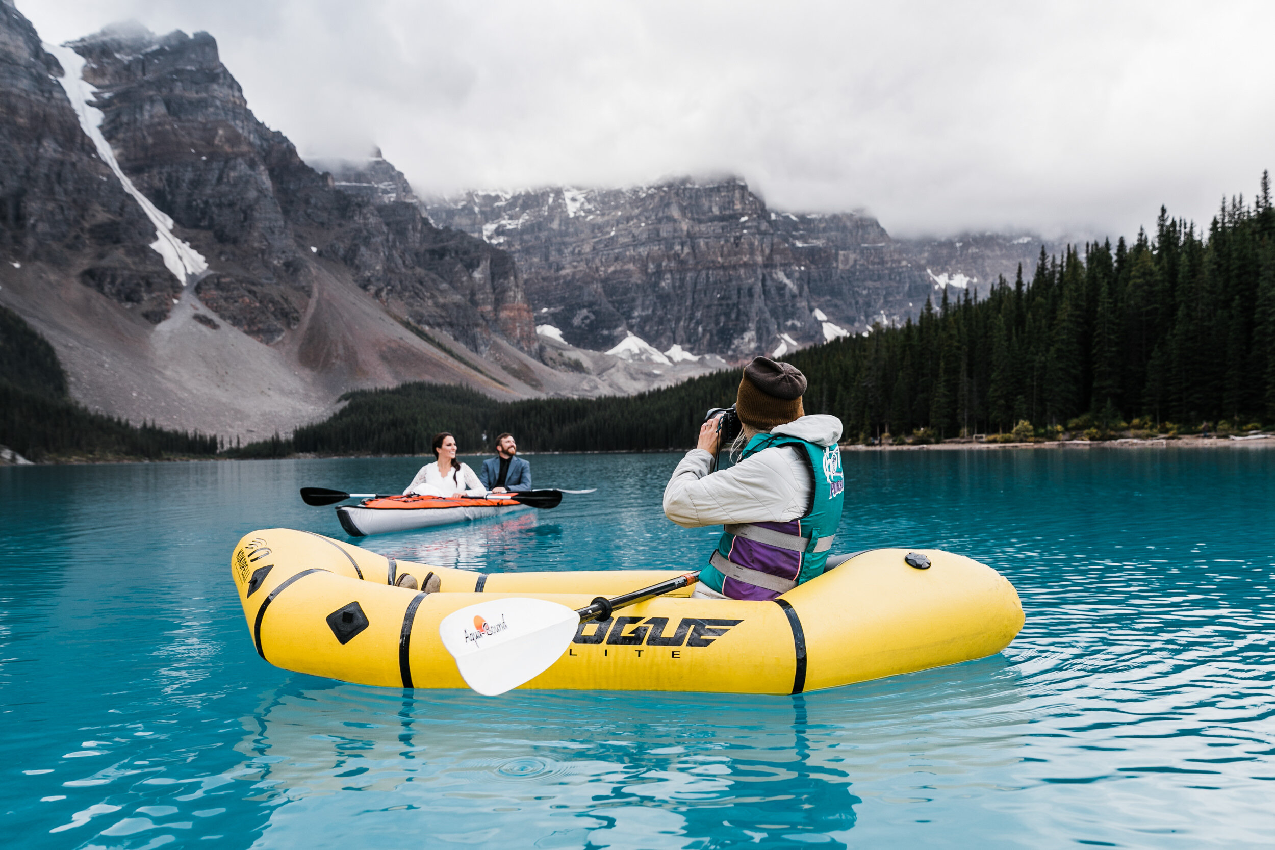 The Hearnes are Wedding Photographers in Canada | Banff National Park Adventure Elopements
