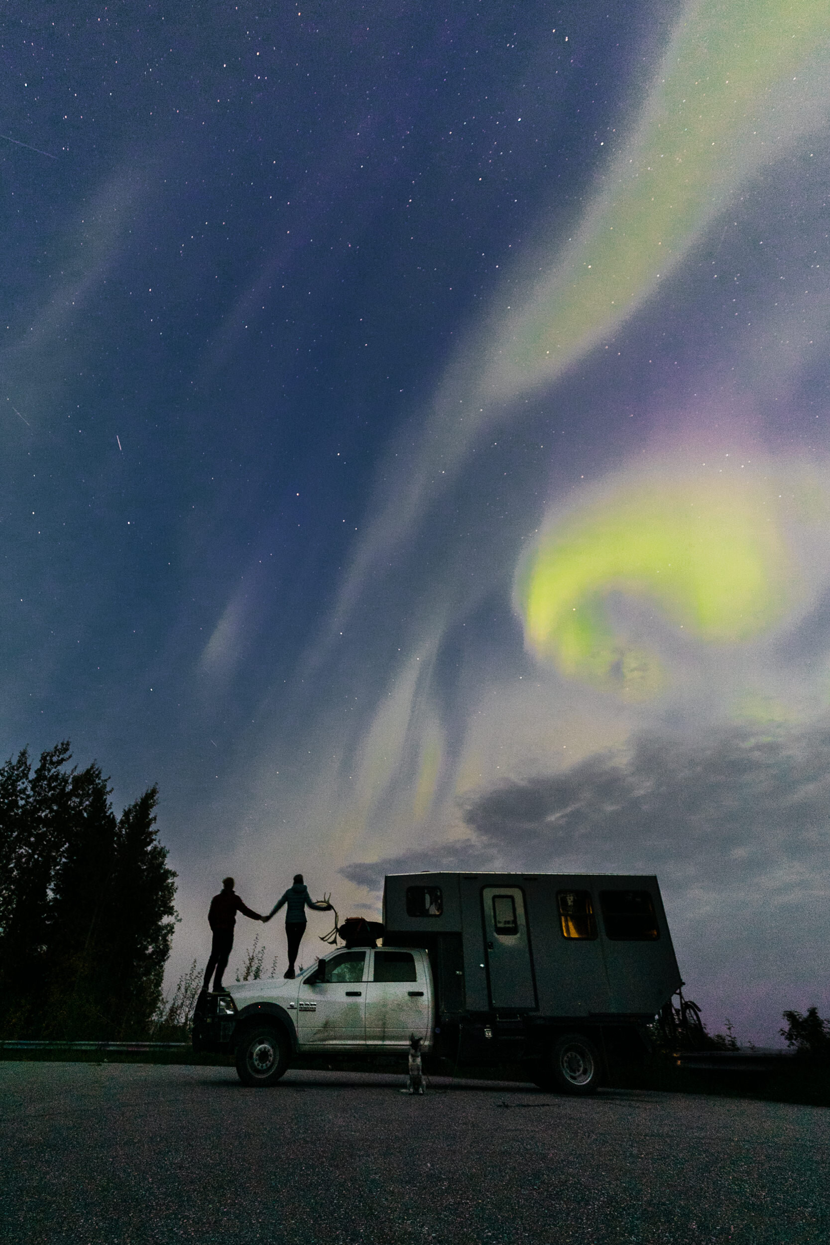 The Hearnes are Wedding Photographers in Alaska | Northern Lights Adventure Elopements