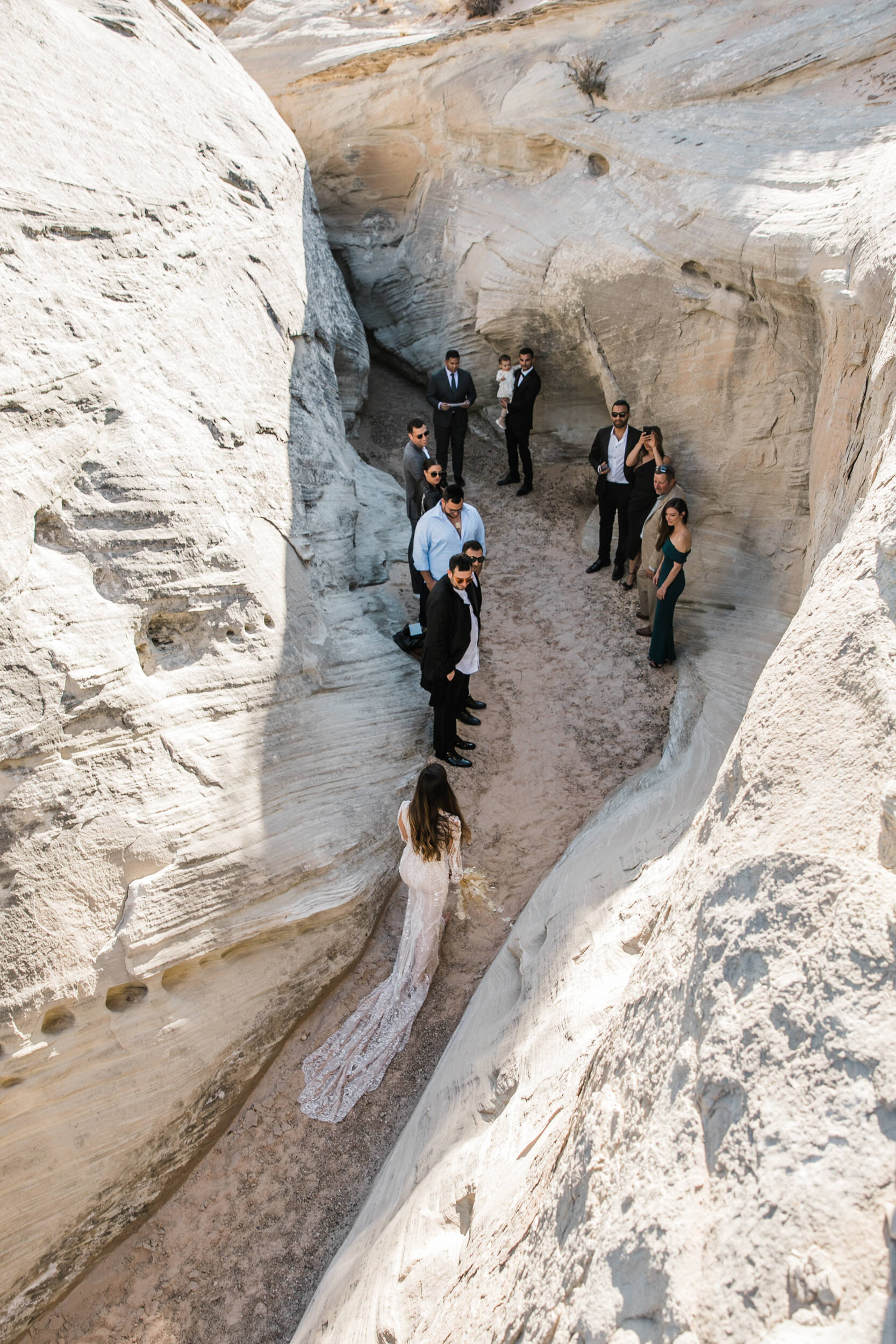 Amangiri Destination Wedding | Luxury Aman Adventure Elopement in the Utah Desert | Galia Lahav Bride | The Hearnes Adventure Photography