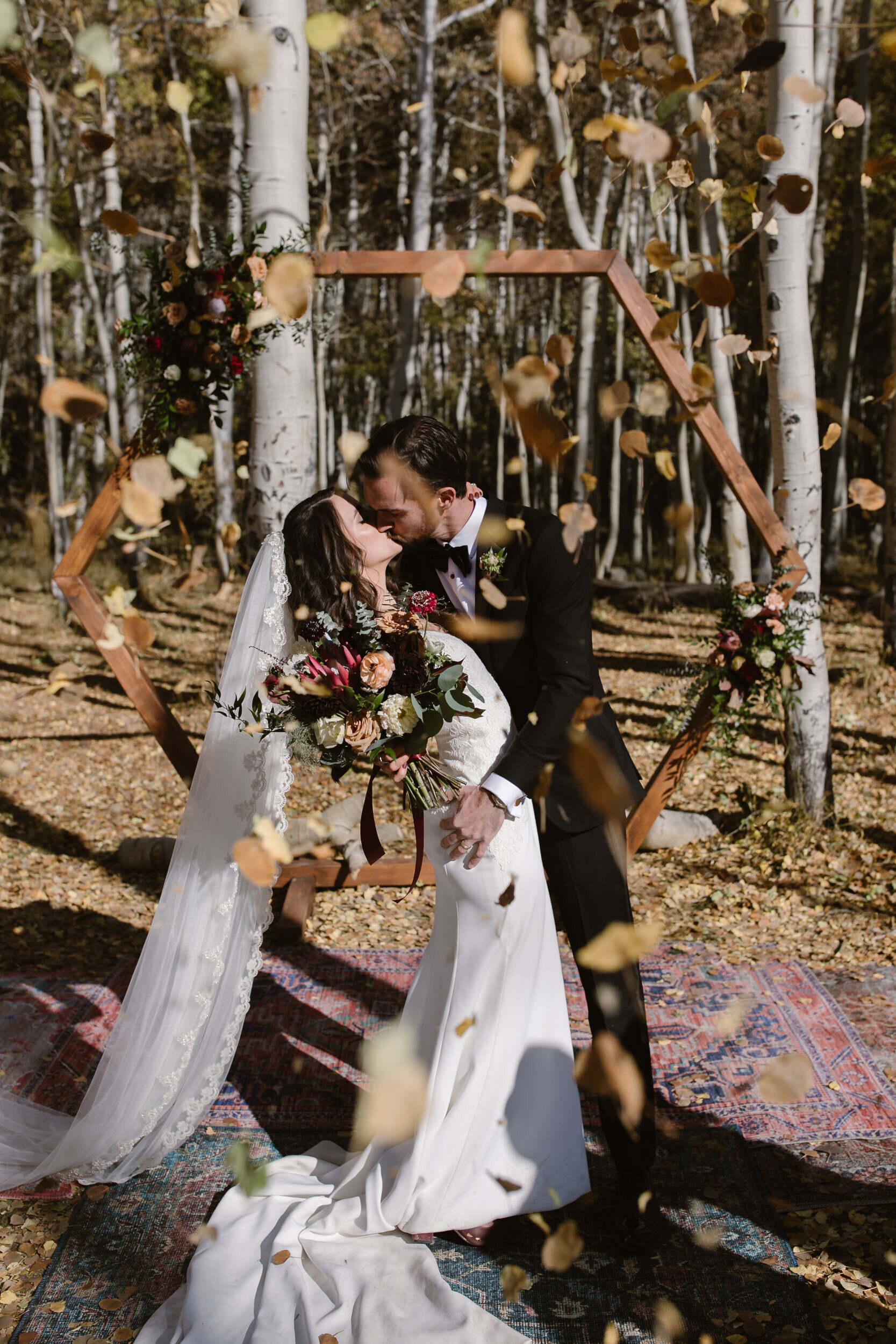  Moab Elopement | wedding with a golden retriever puppy | The Hearnes Adventure Photography 