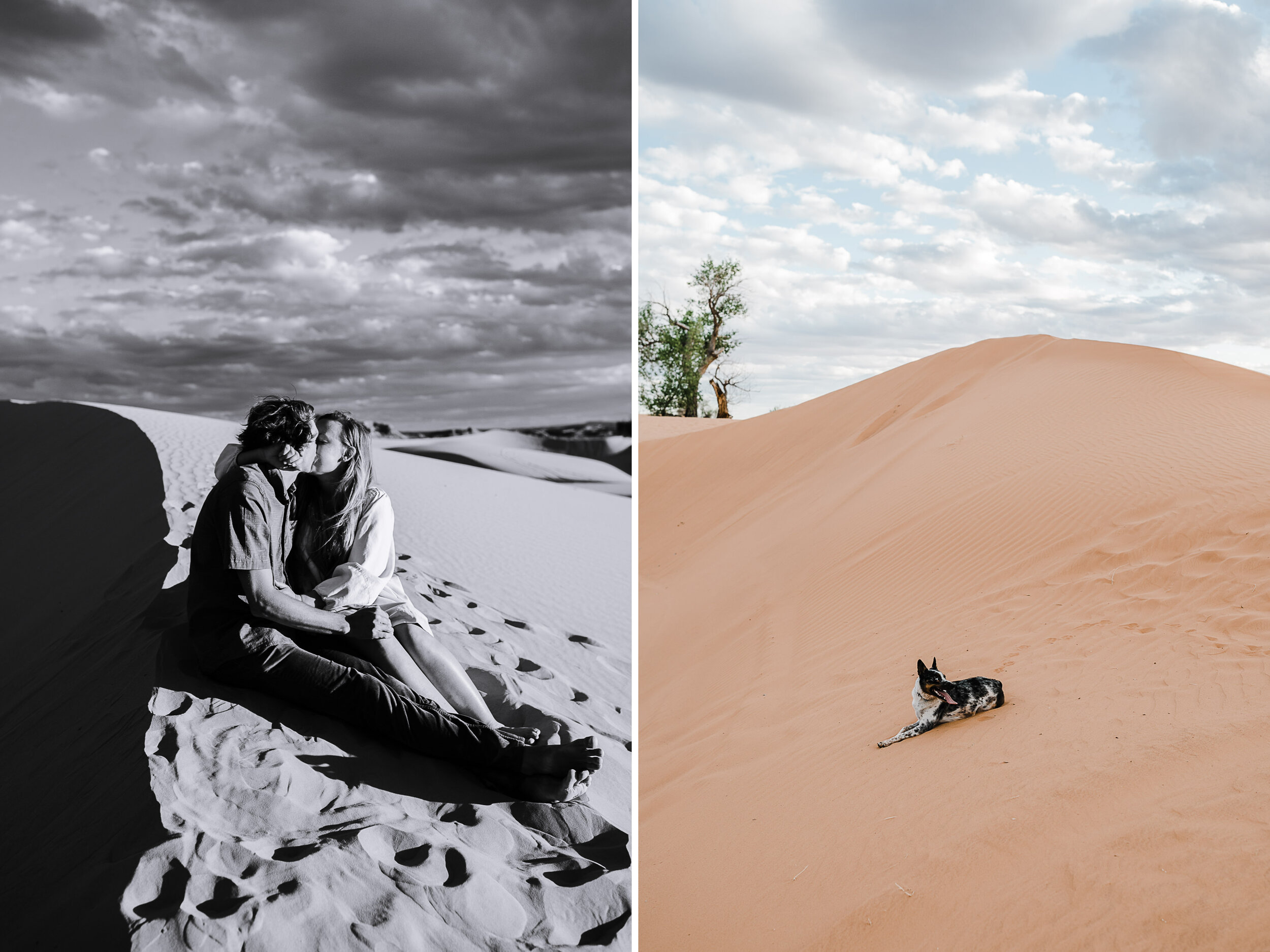 Destination engagement photos in Moab, Utah | The Hearnes Adventure Photography