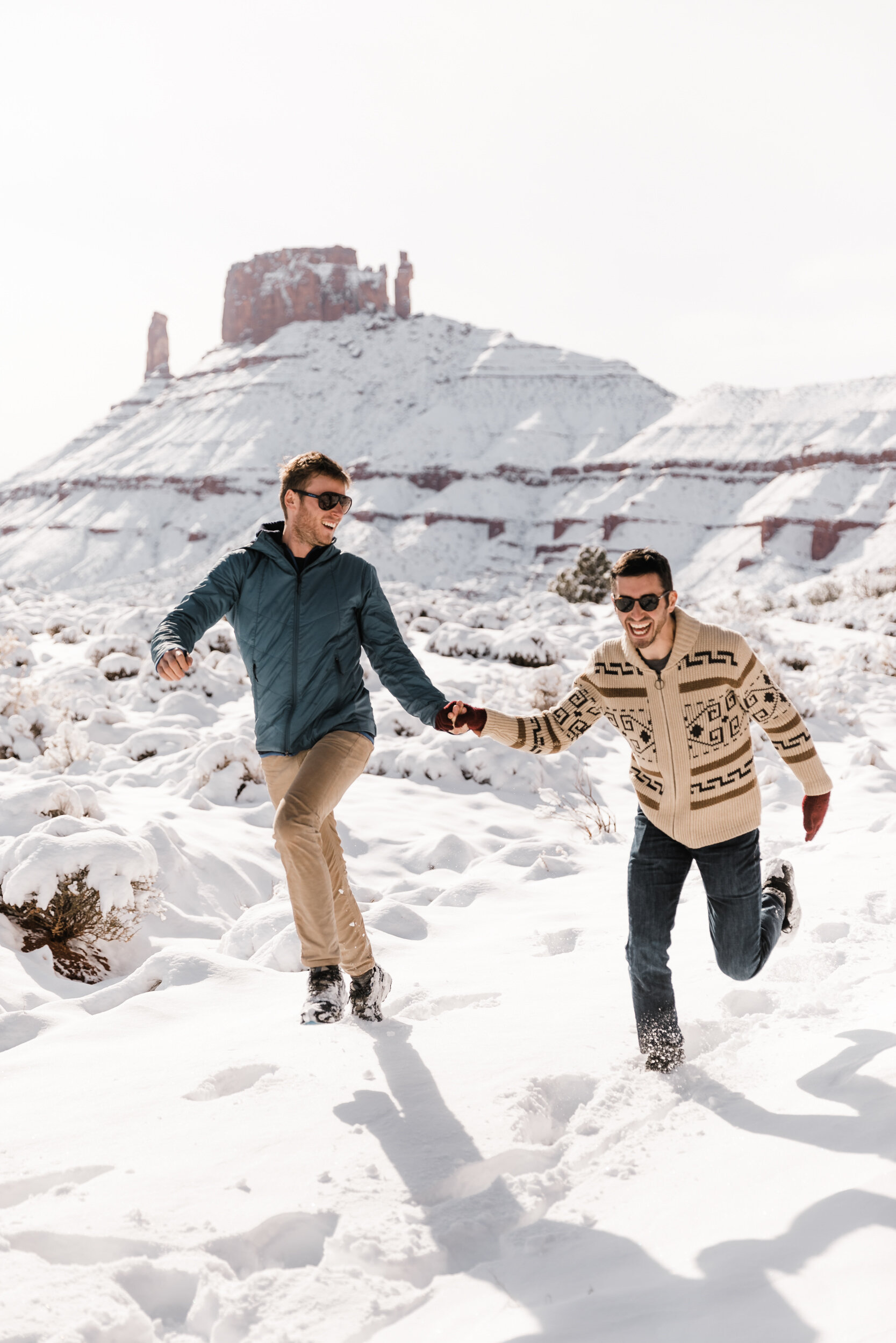 LGBTQ+ Elopement Photographer | Casual Adventure Session in Moab, Utah