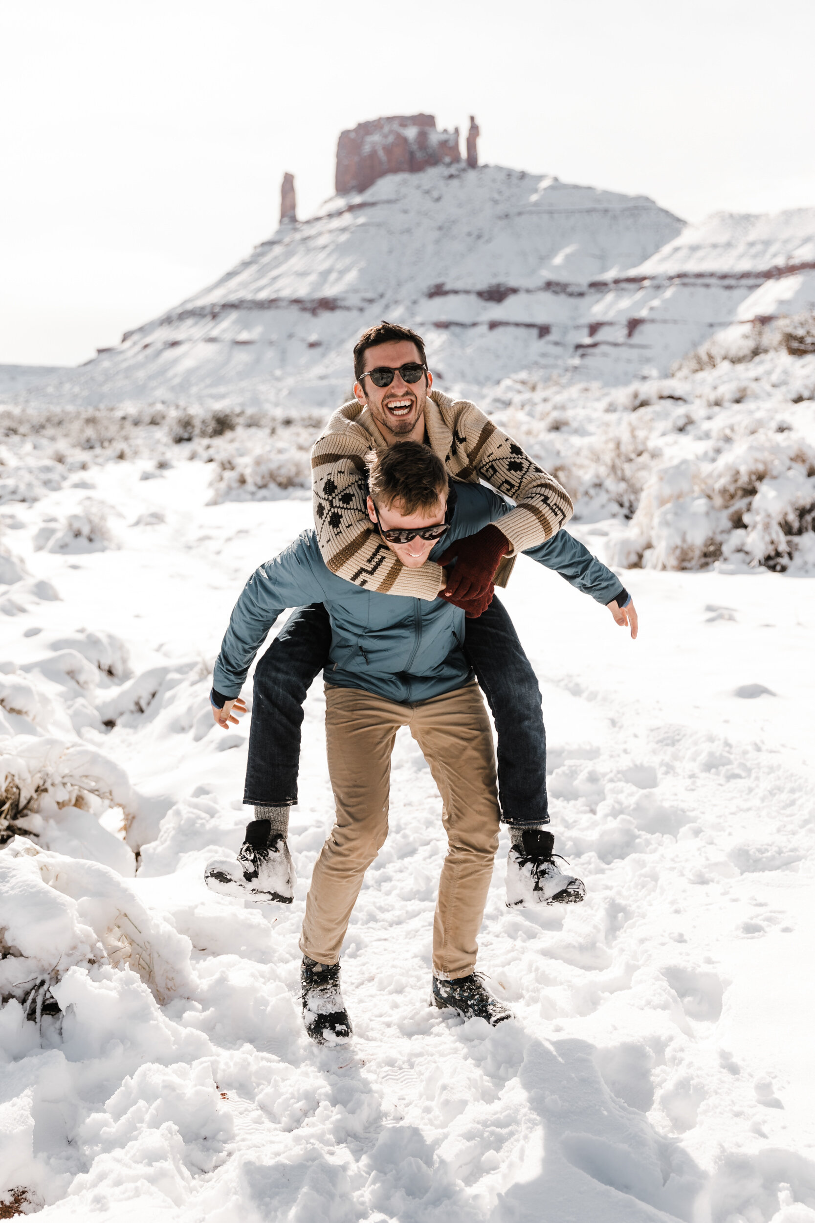 LGBTQ+ Elopement Photographer | Casual Adventure Session in Moab, Utah