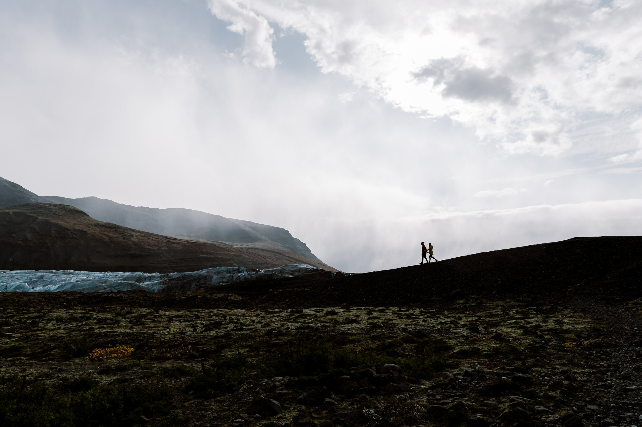 Adventure Session with The Hearnes in Iceland | Exploring a Glacier Lake | Epic Wedding Locations in Iceland