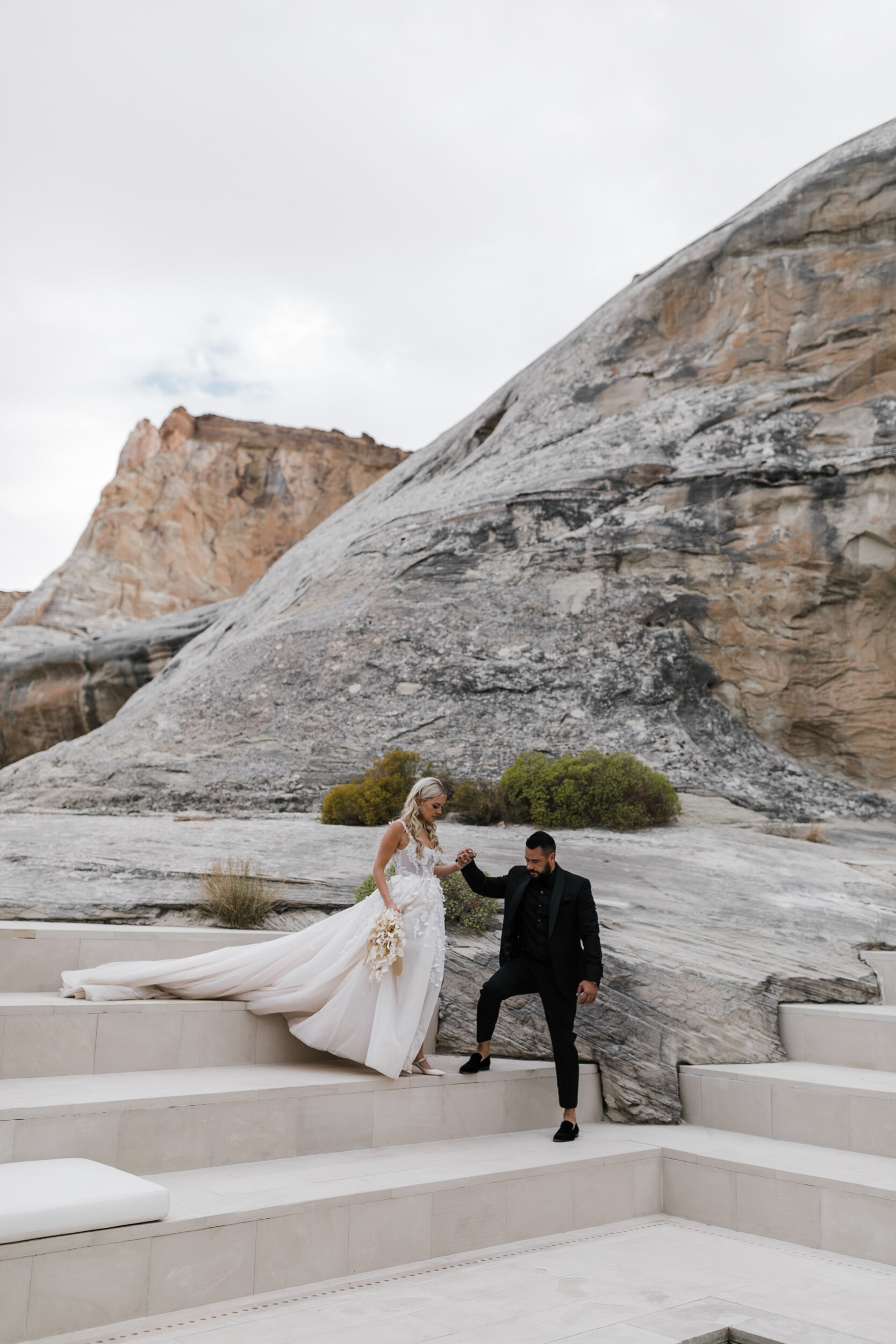 Amangiri wedding photographer for a luxury aman elopement | The Hearnes Photography