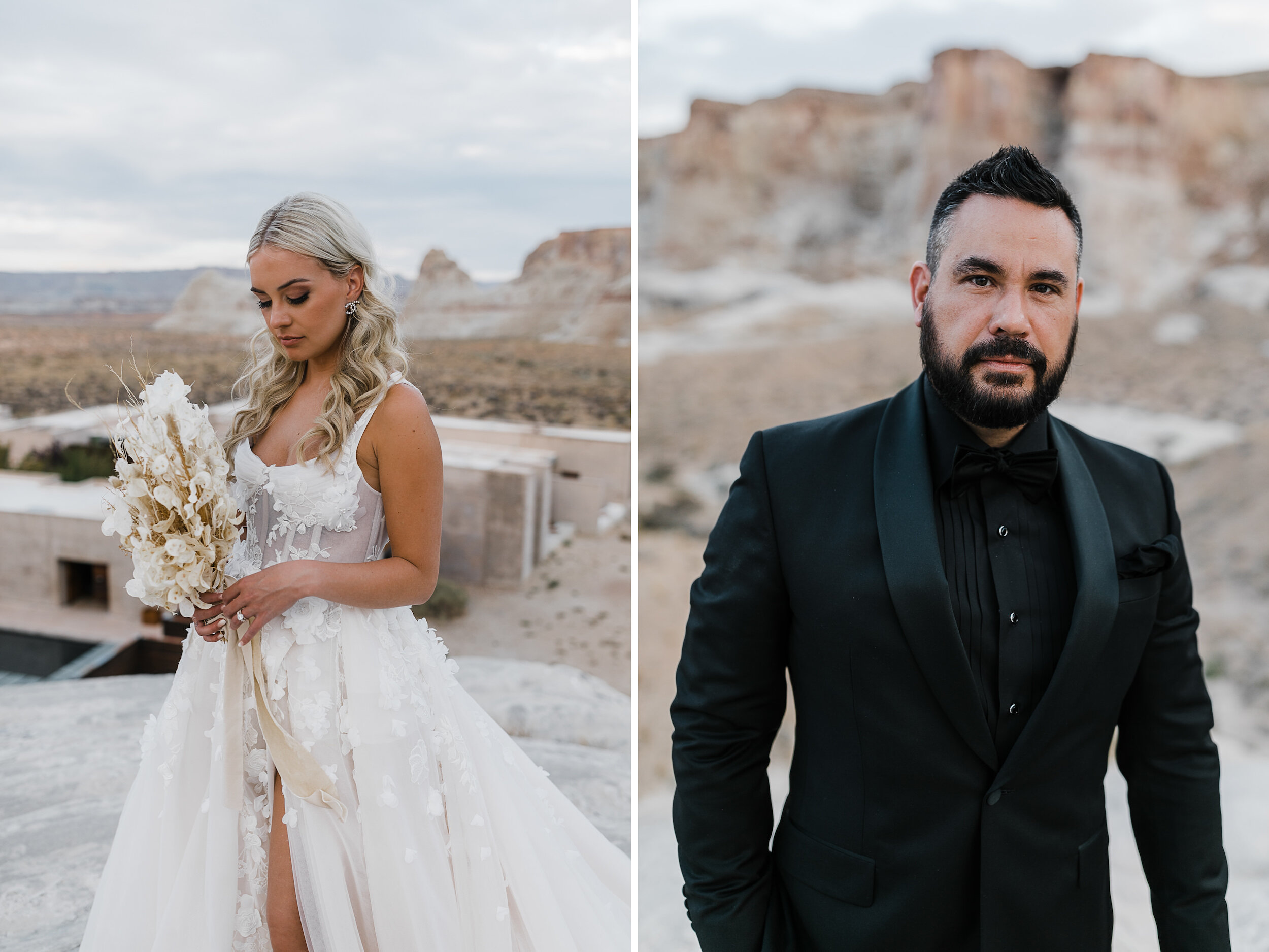 Adventure elopement photography at amangiri | The Hearnes