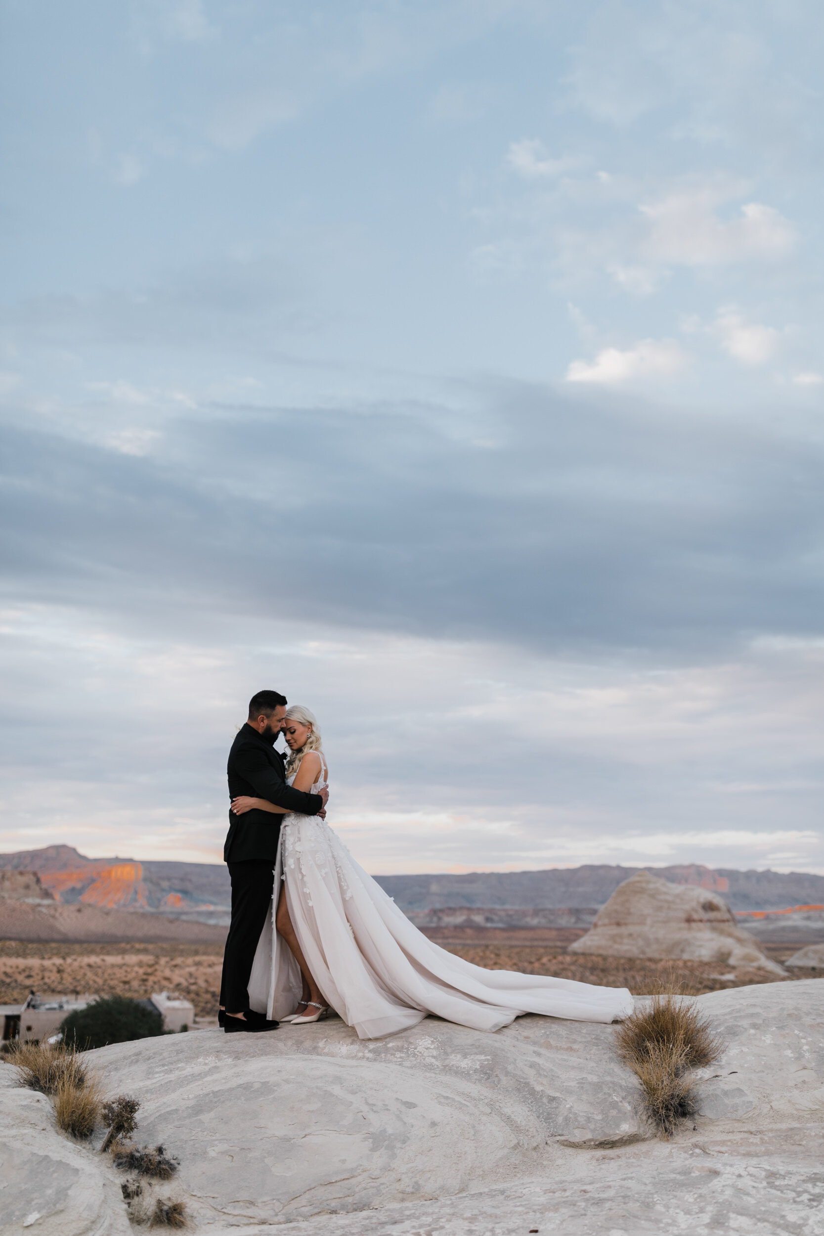 Adventure elopement photography at amangiri | The Hearnes